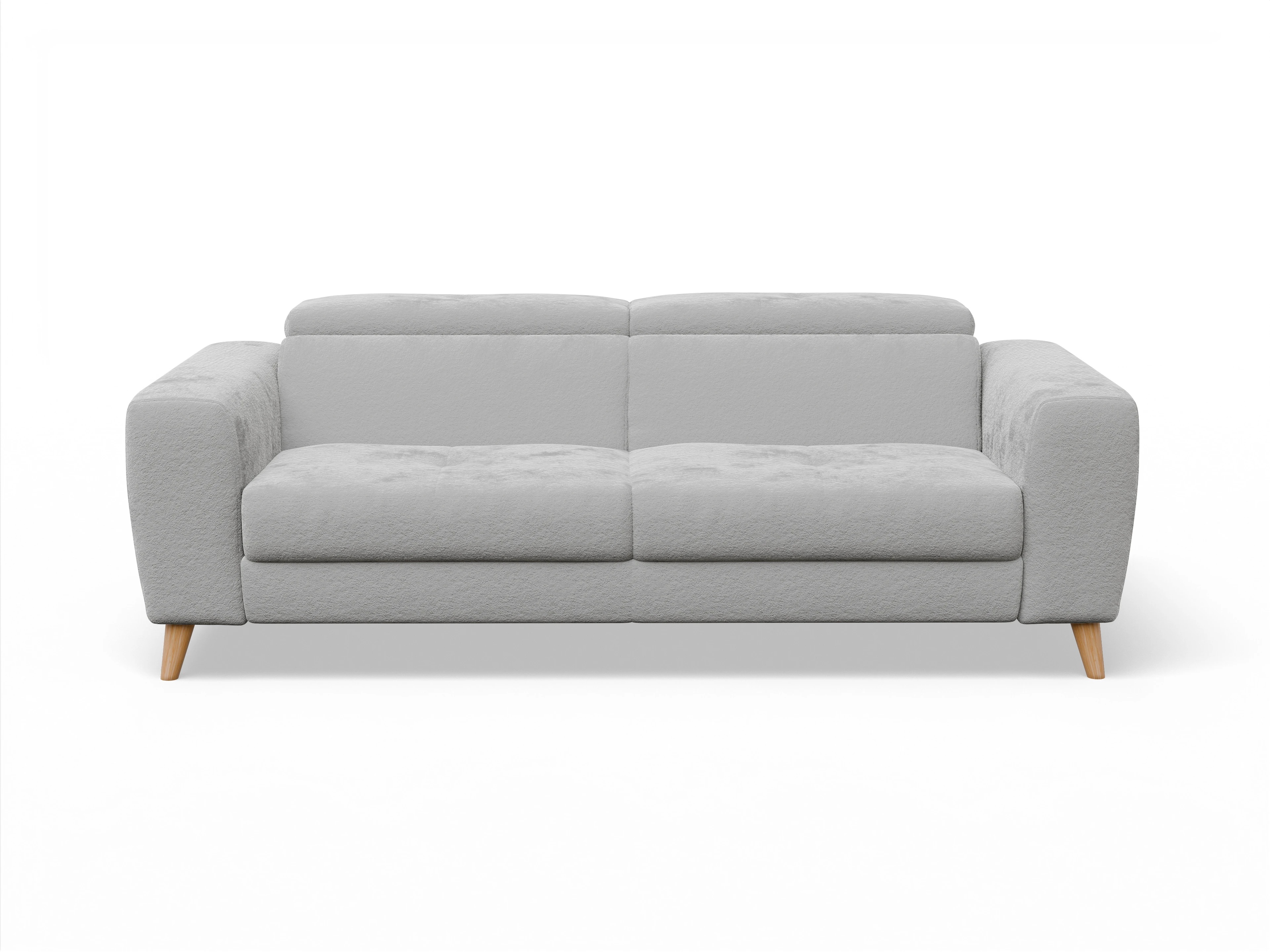 Ansicht des Produktes Capua 3-Sitzer Sofa in Stoff Grau