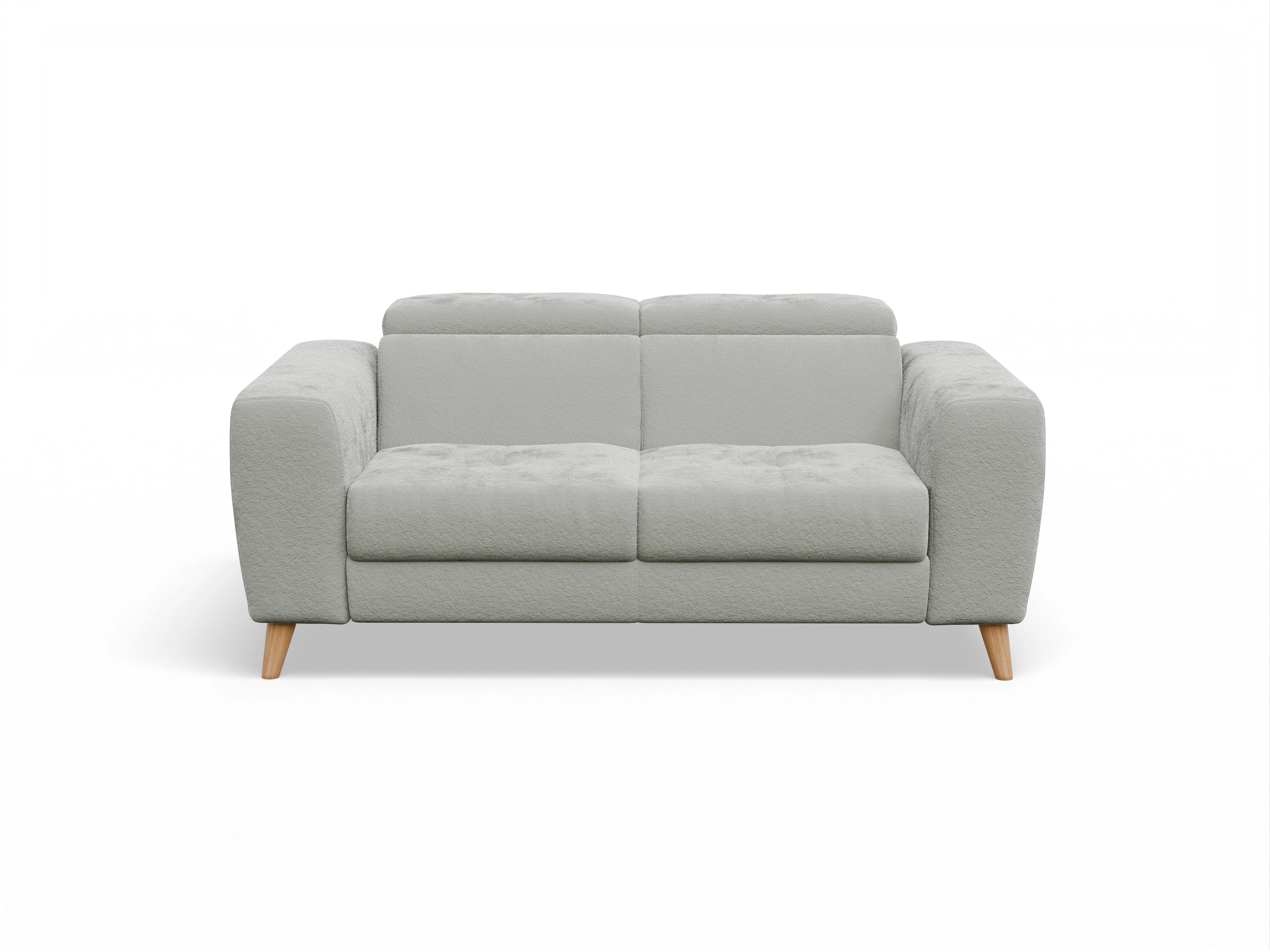 Ansicht des Produktes Capua 2-Sitzer Sofa in Stoff Grau