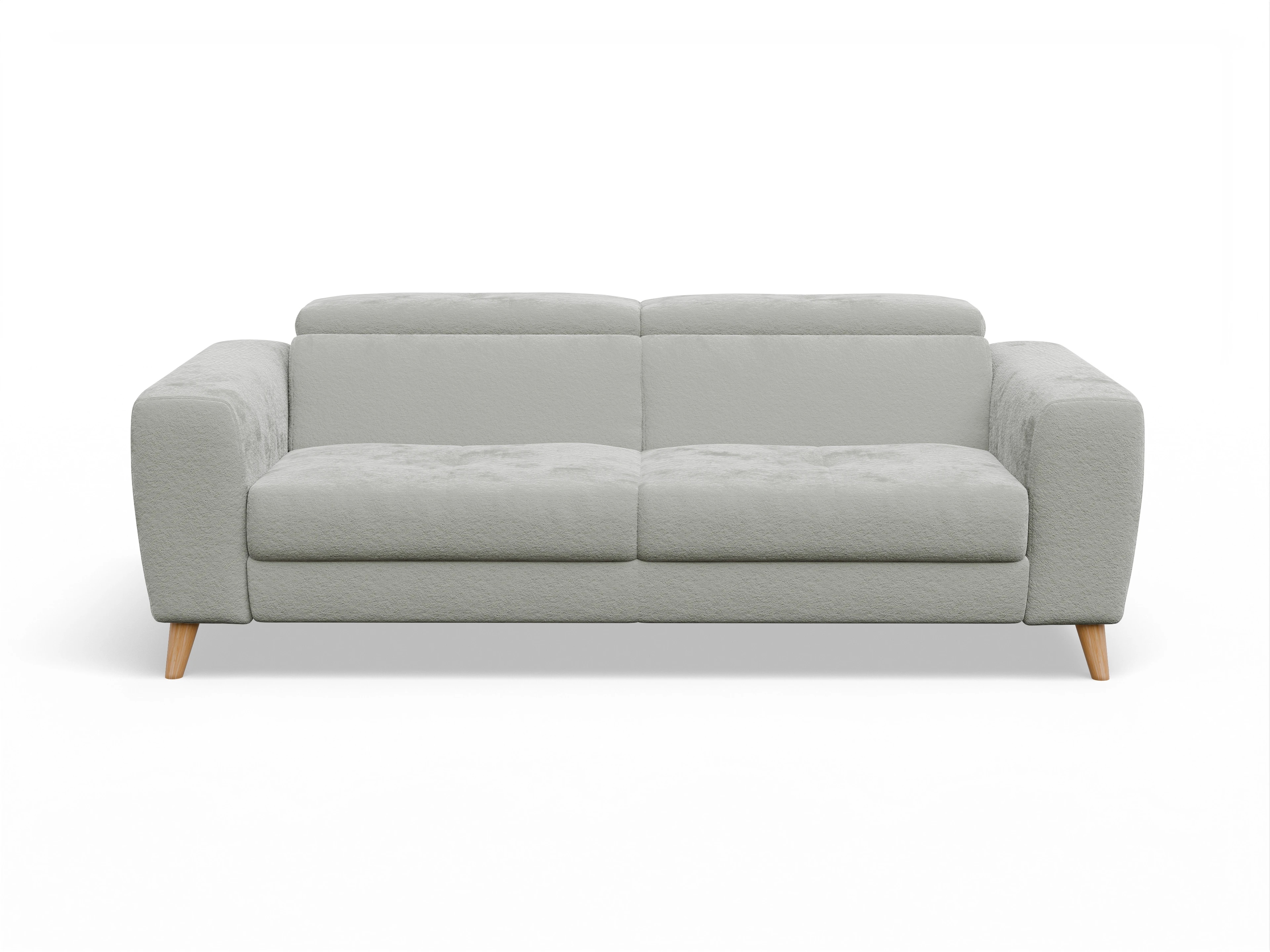 Ansicht des Produktes Capua 3-Sitzer Sofa in Stoff Grau