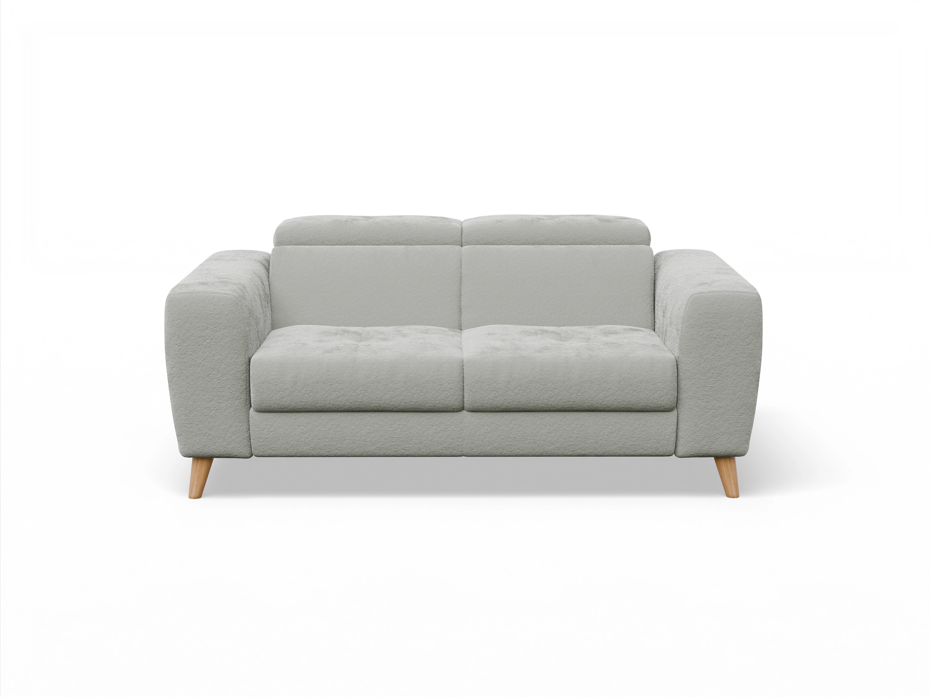 Ansicht des Produktes Capua 2-Sitzer Sofa in Stoff Grau