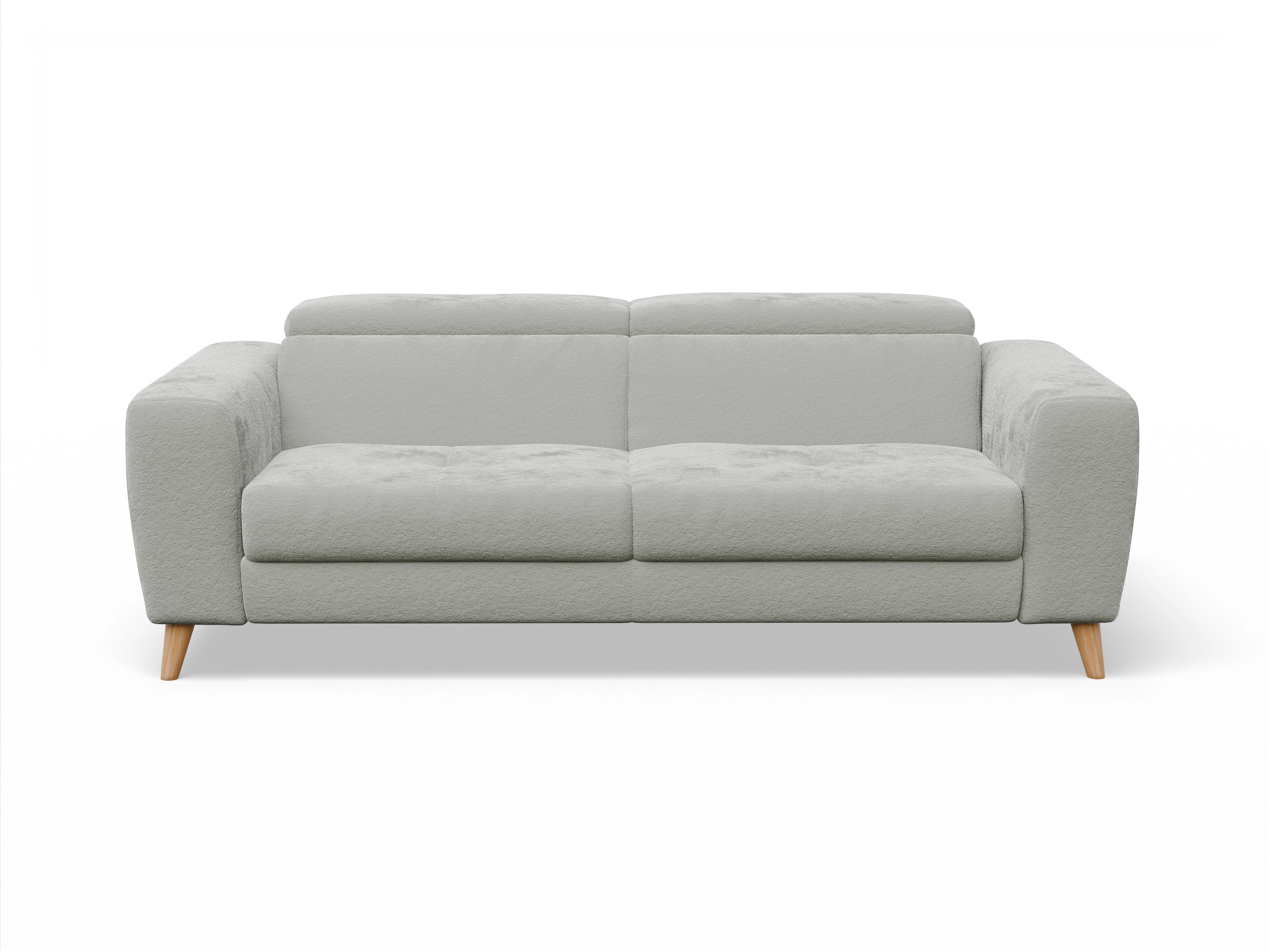 Ansicht des Produktes Capua 3-Sitzer Sofa in Stoff Grau