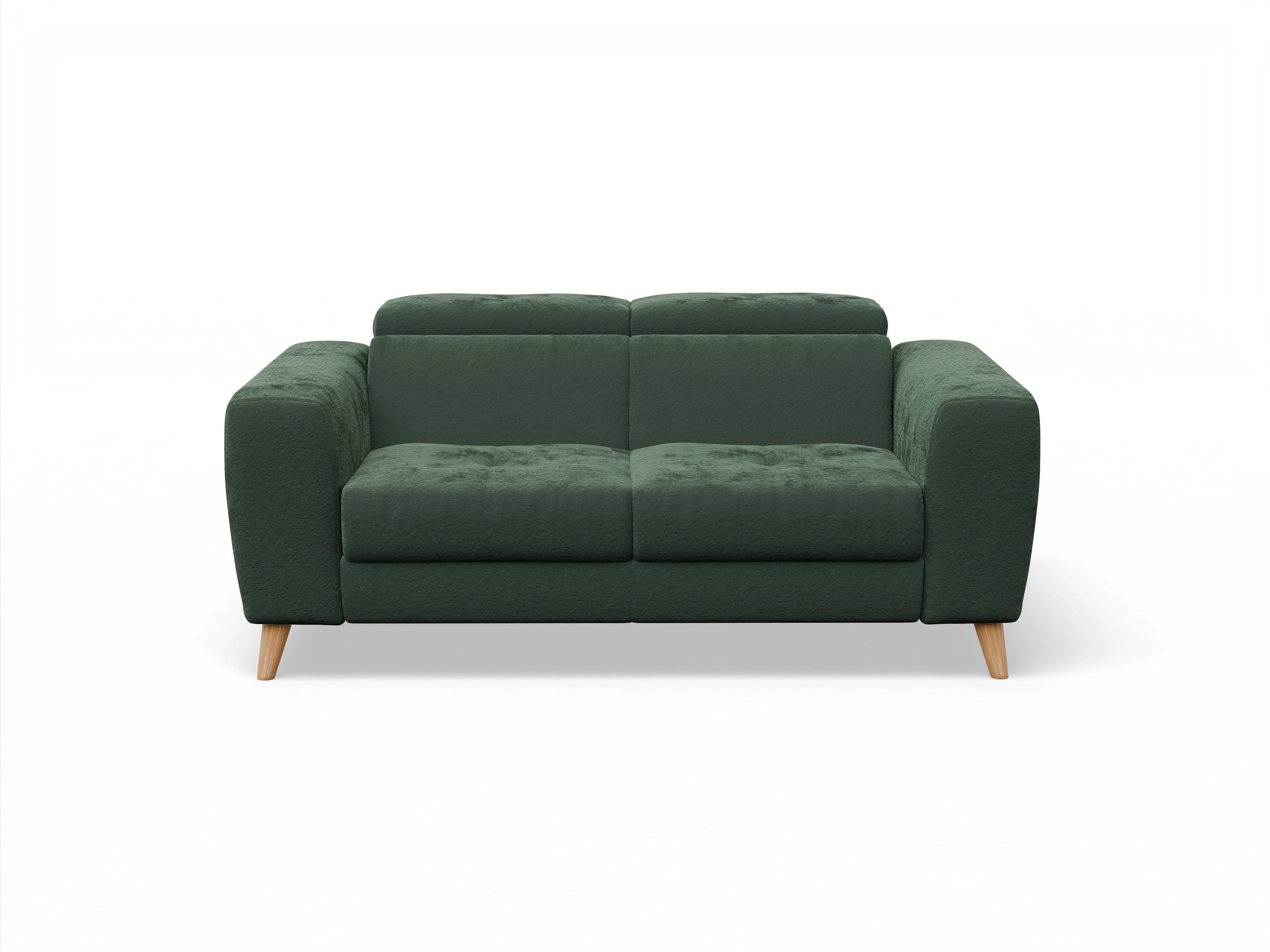 Ansicht des Produktes Capua 2-Sitzer Sofa in Stoff Grün