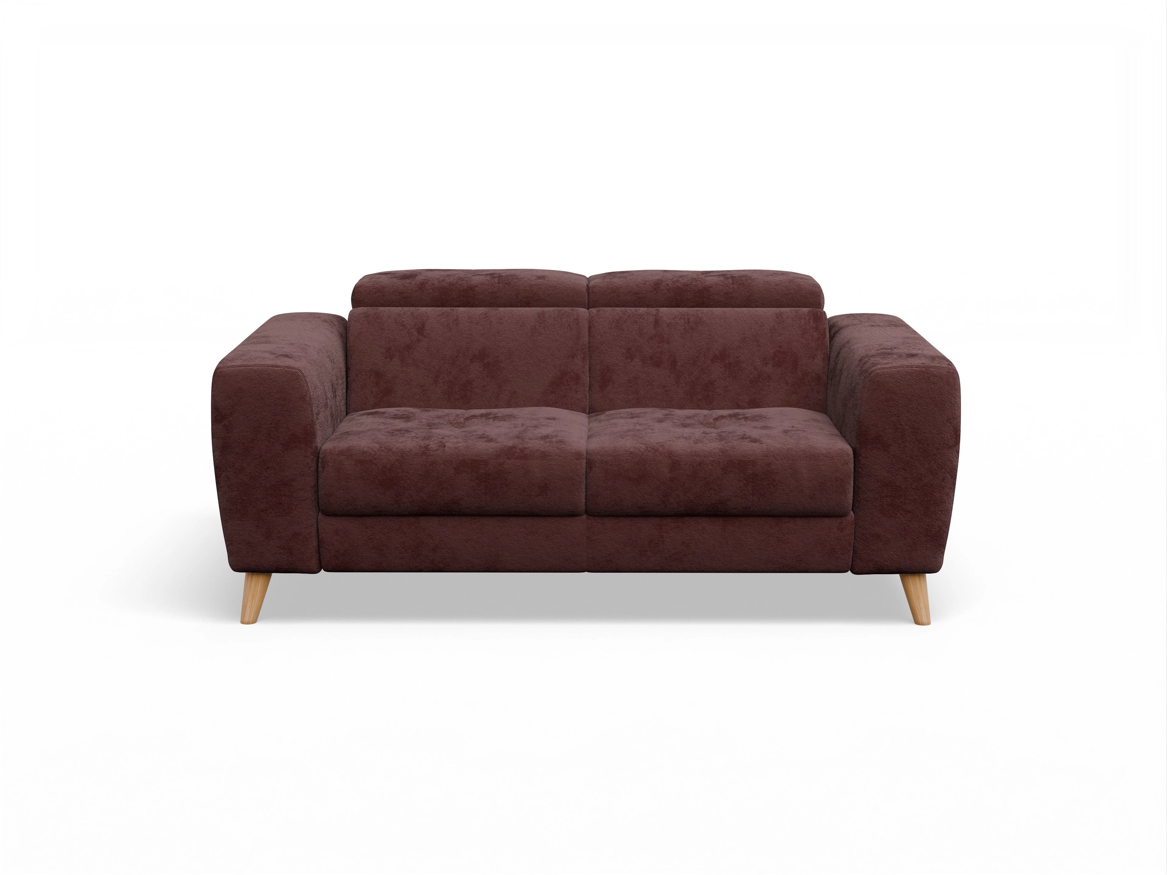 Ansicht des Produktes Capua 2-Sitzer Sofa in Stoff Rot
