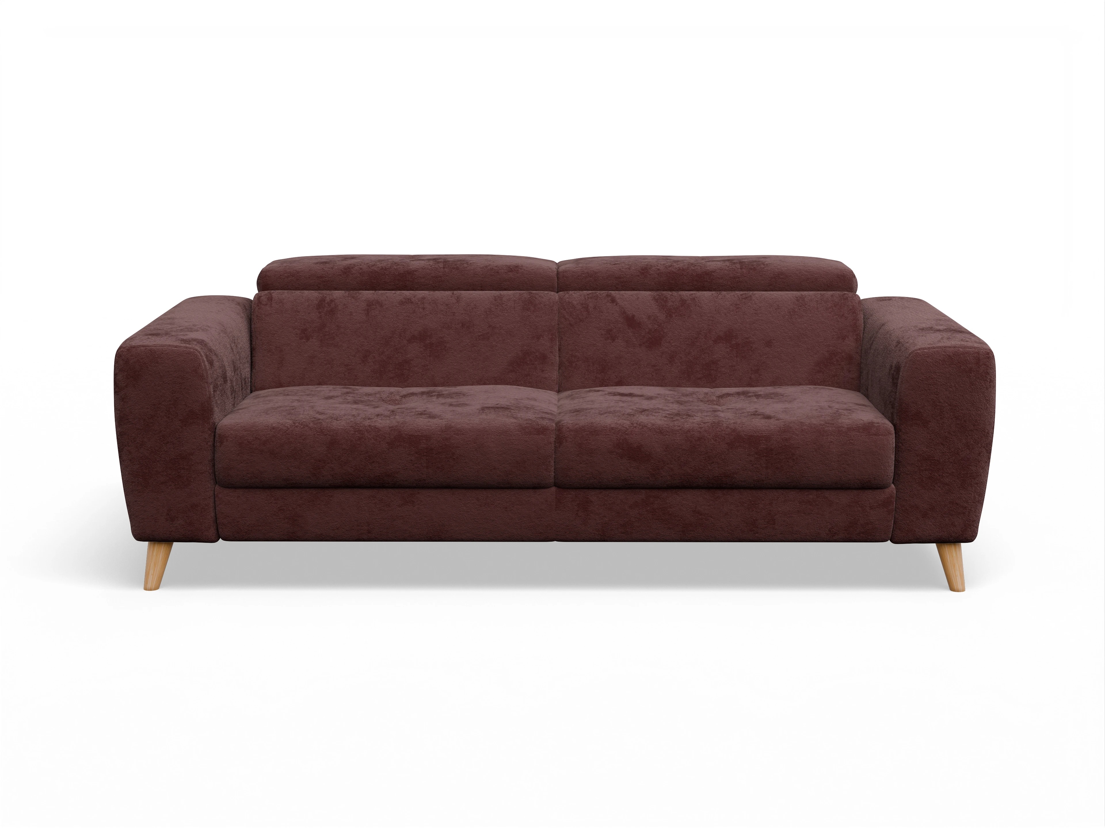 Ansicht des Produktes Capua 3-Sitzer Sofa in Stoff Rot