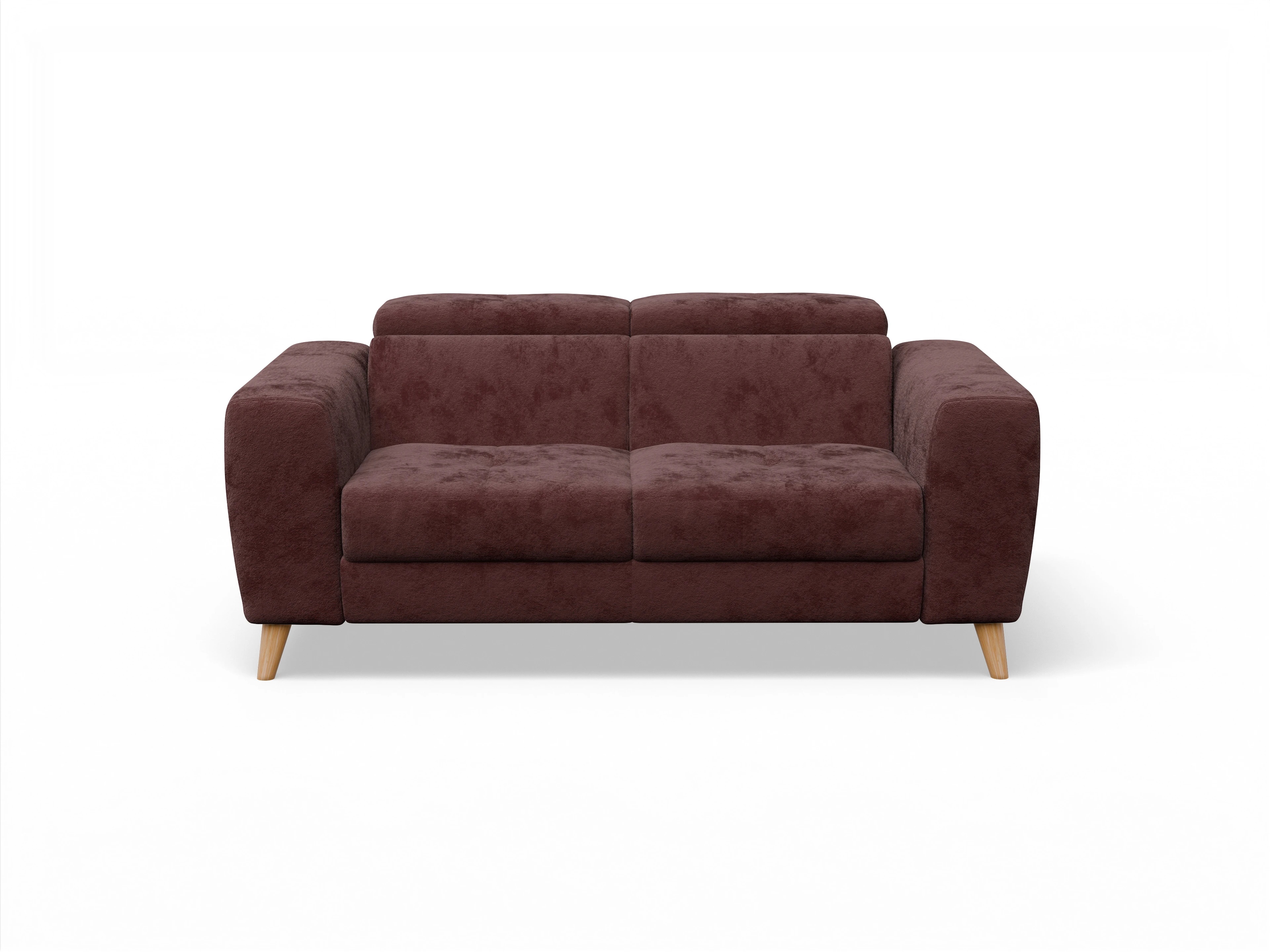 Ansicht des Produktes Capua 2-Sitzer Sofa in Stoff Rot
