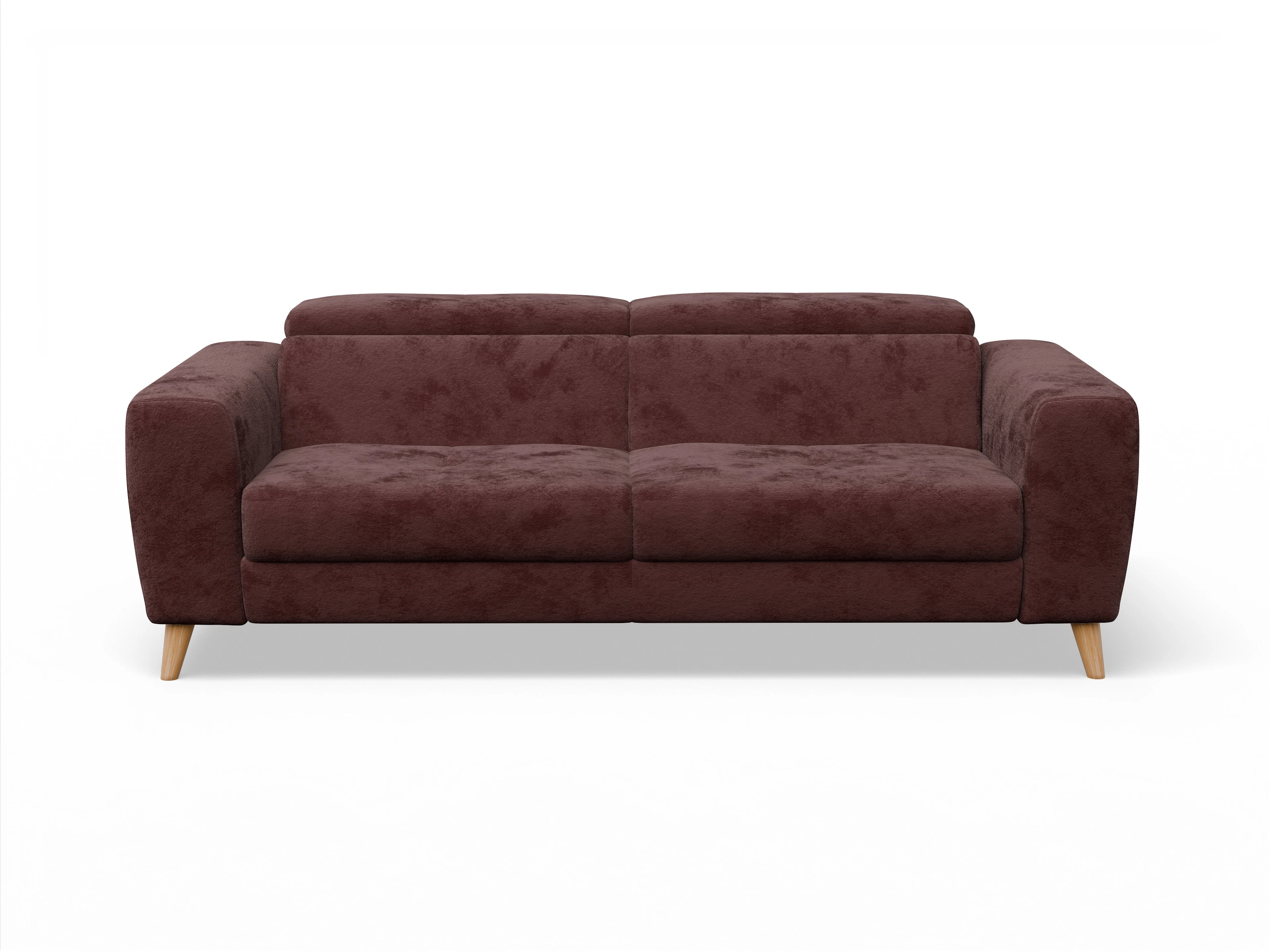 Ansicht des Produktes Capua 3-Sitzer Sofa in Stoff Rot