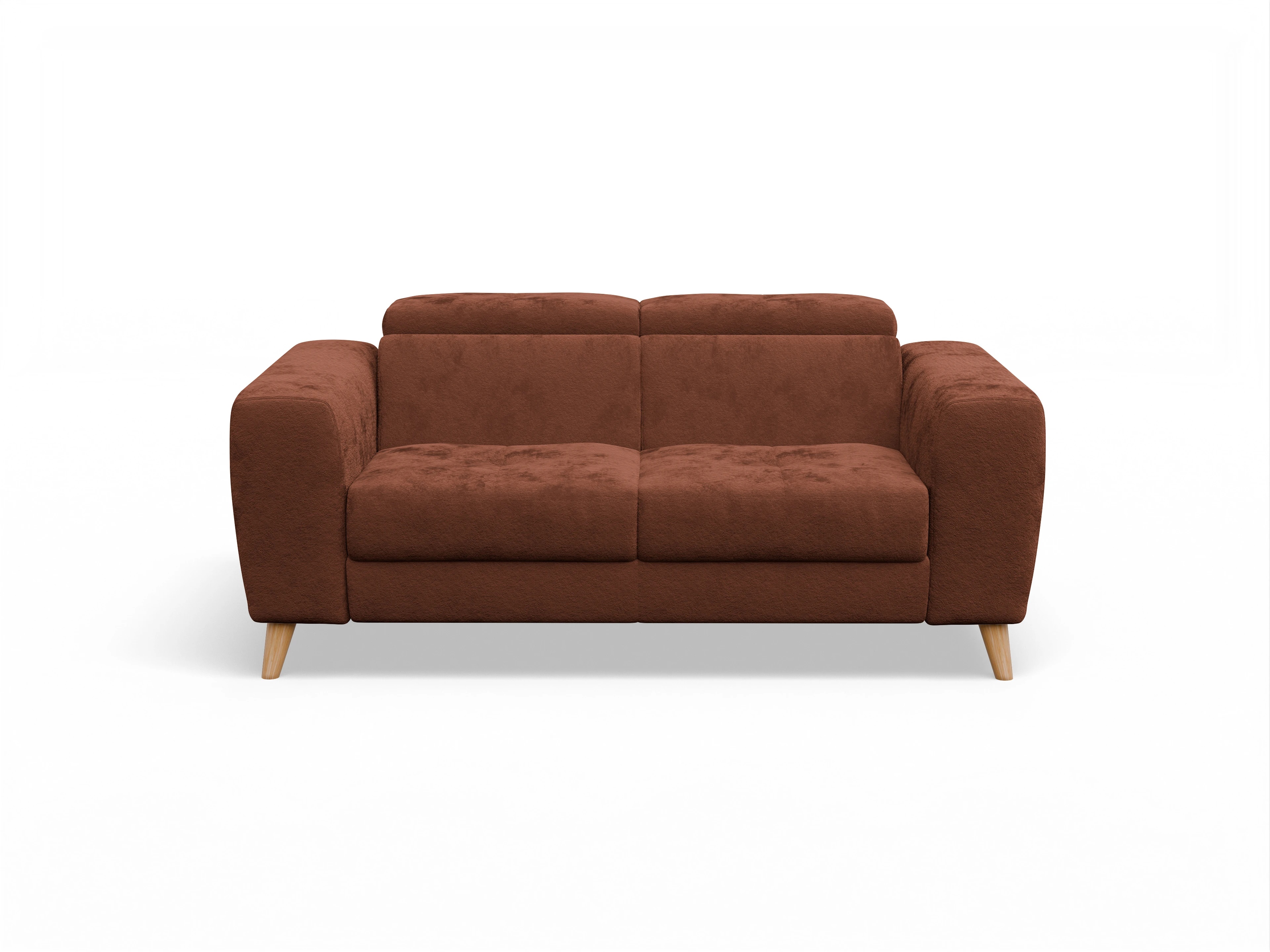 Ansicht des Produktes Capua 2-Sitzer Sofa in Stoff Rot