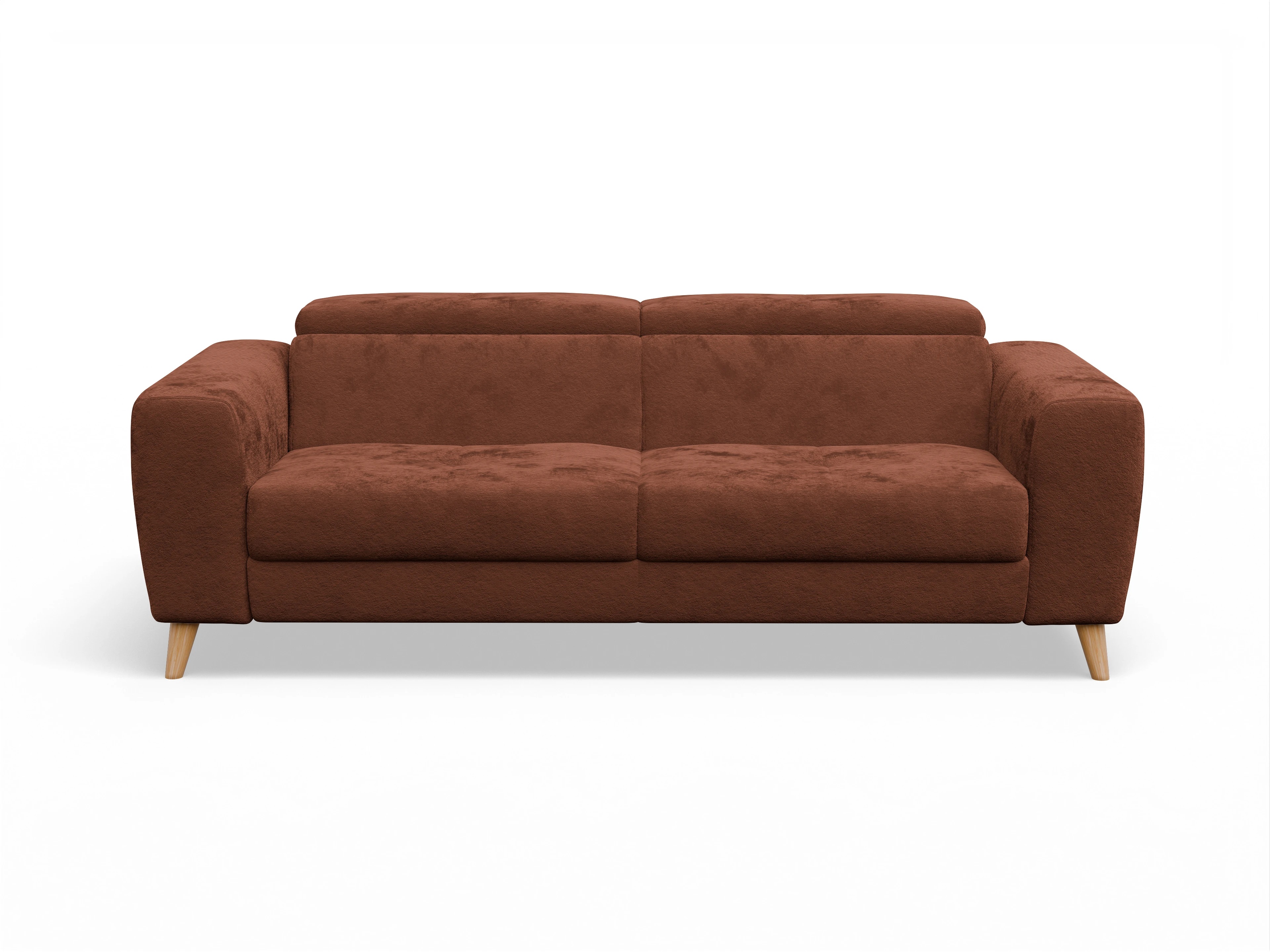 Ansicht des Produktes Capua 3-Sitzer Sofa in Stoff Rot