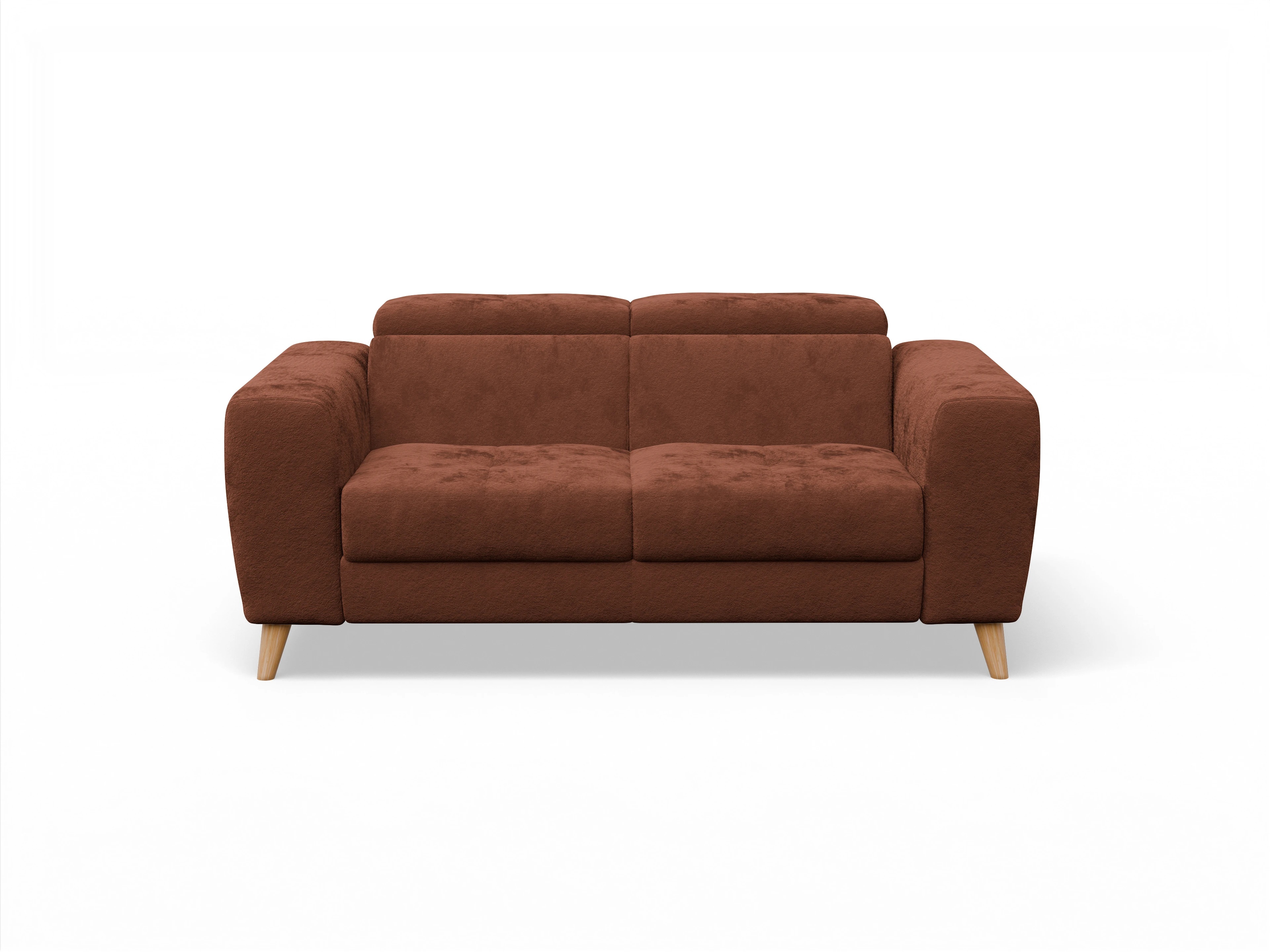 Ansicht des Produktes Capua 2-Sitzer Sofa in Stoff Rot
