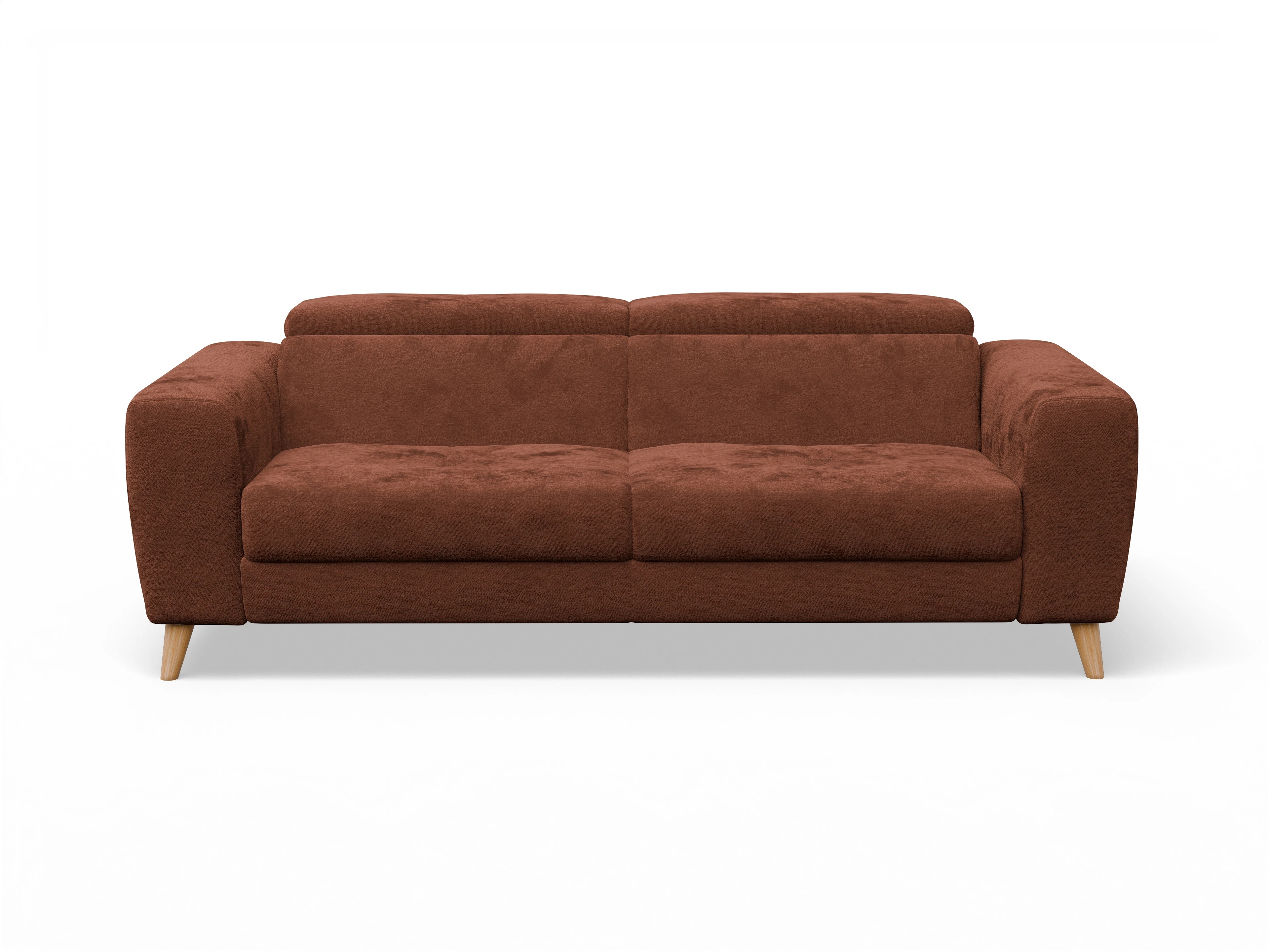Ansicht des Produktes Capua 3-Sitzer Sofa in Stoff Rot