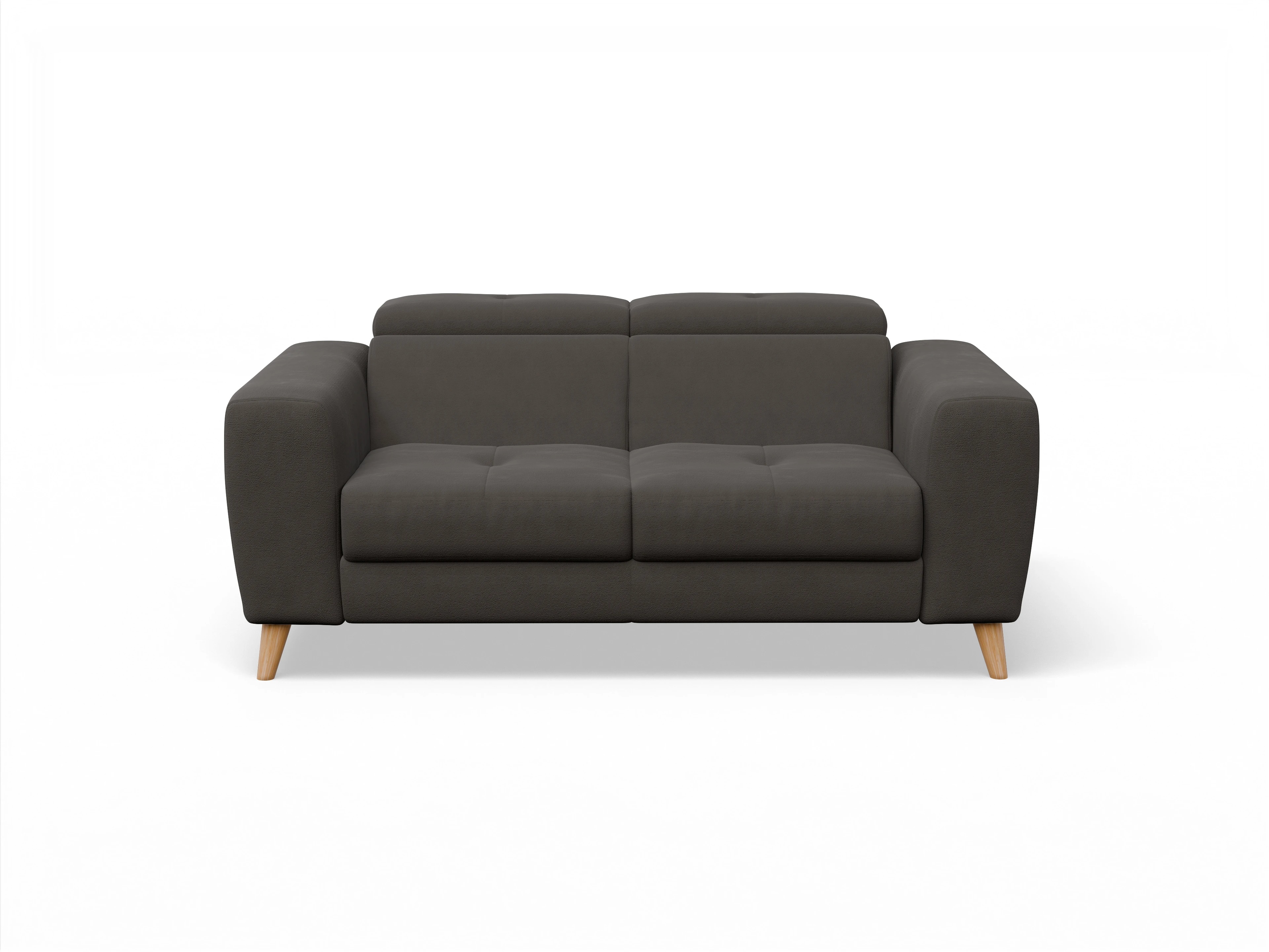 Ansicht des Produktes Capua 2-Sitzer Sofa in Stoff Braun