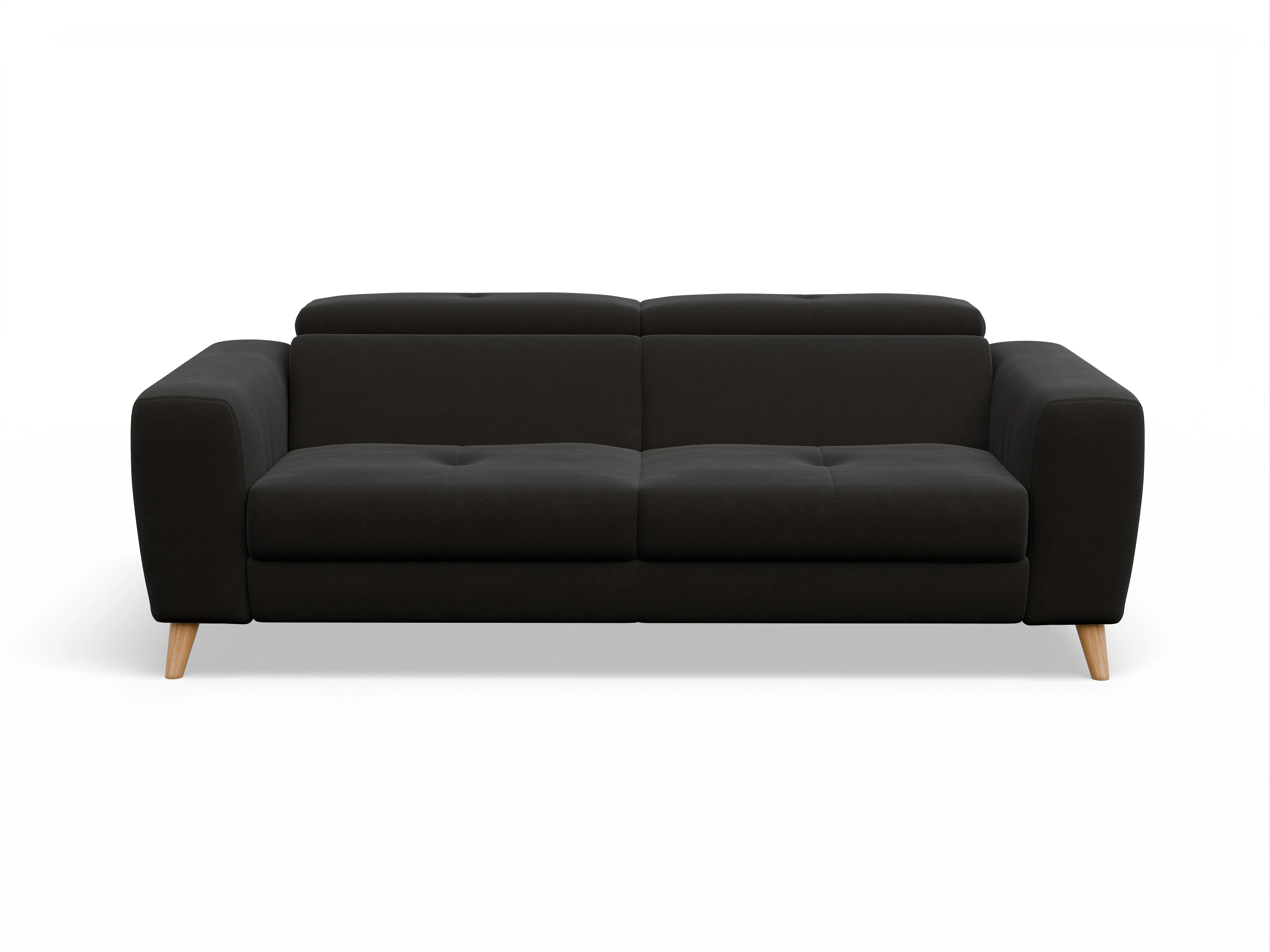 Ansicht des Produktes Capua 3-Sitzer Sofa in Stoff Braun