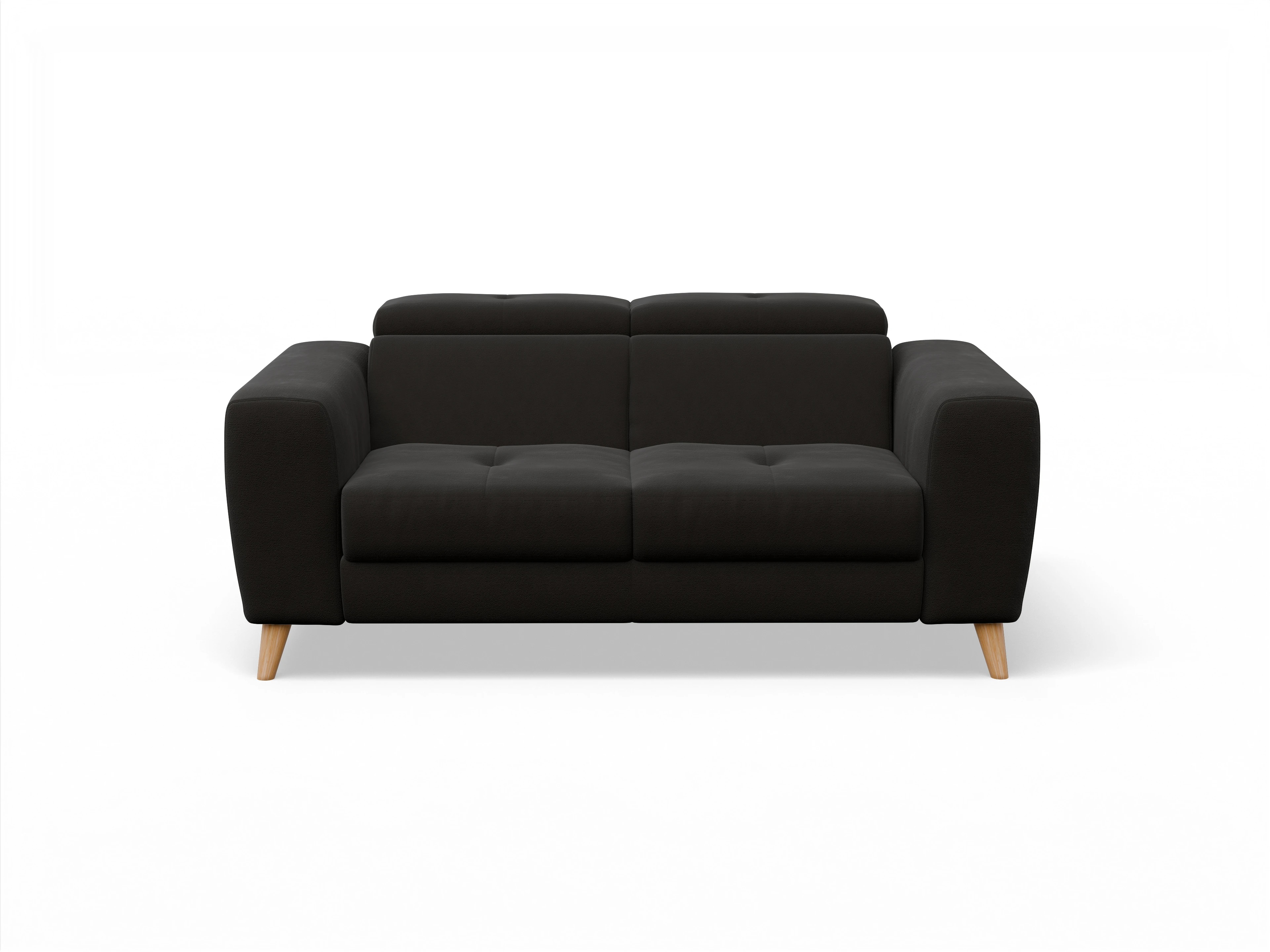 Ansicht des Produktes Capua 2-Sitzer Sofa in Stoff Braun