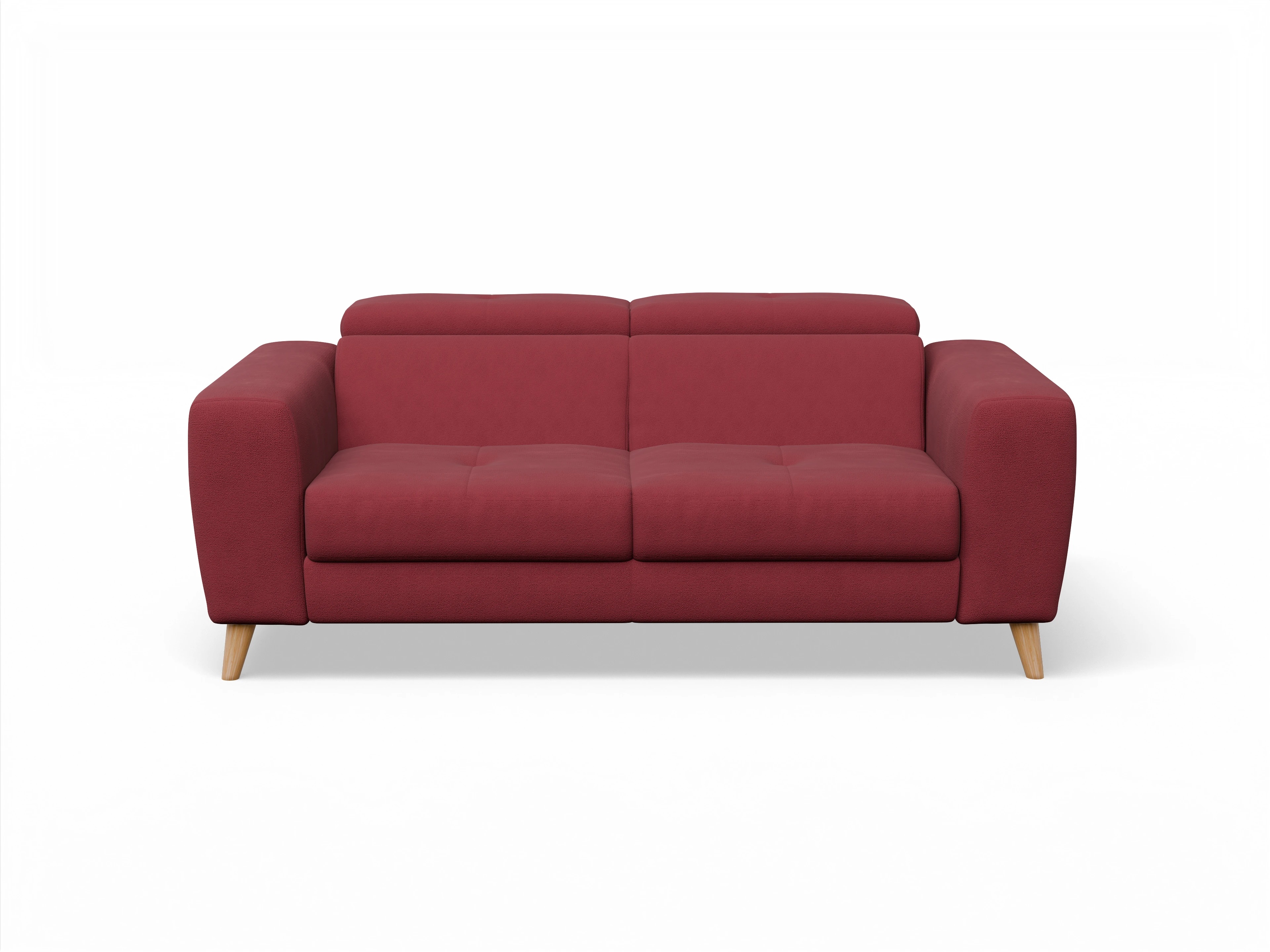 Ansicht des Produktes Capua 2,5-Sitzer Sofa in Stoff Rot