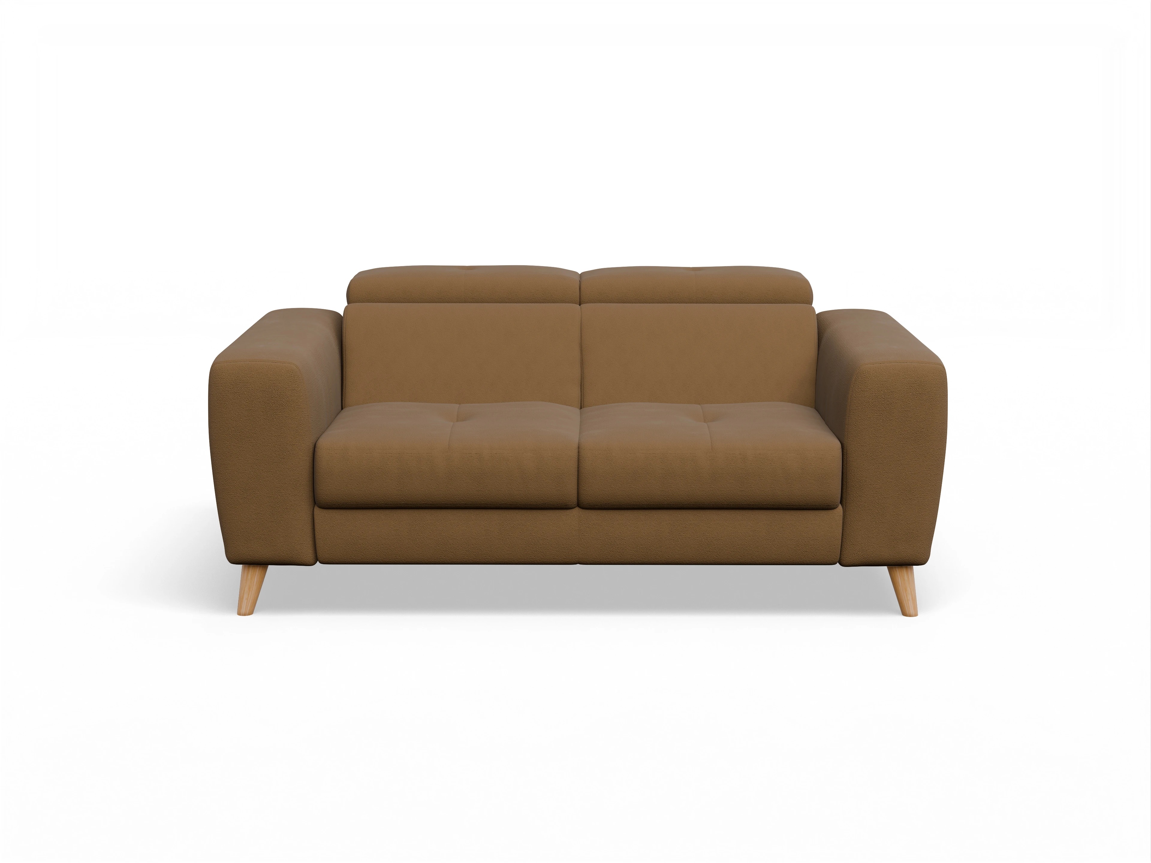 Ansicht des Produktes Capua 2-Sitzer Sofa in Stoff Gelb