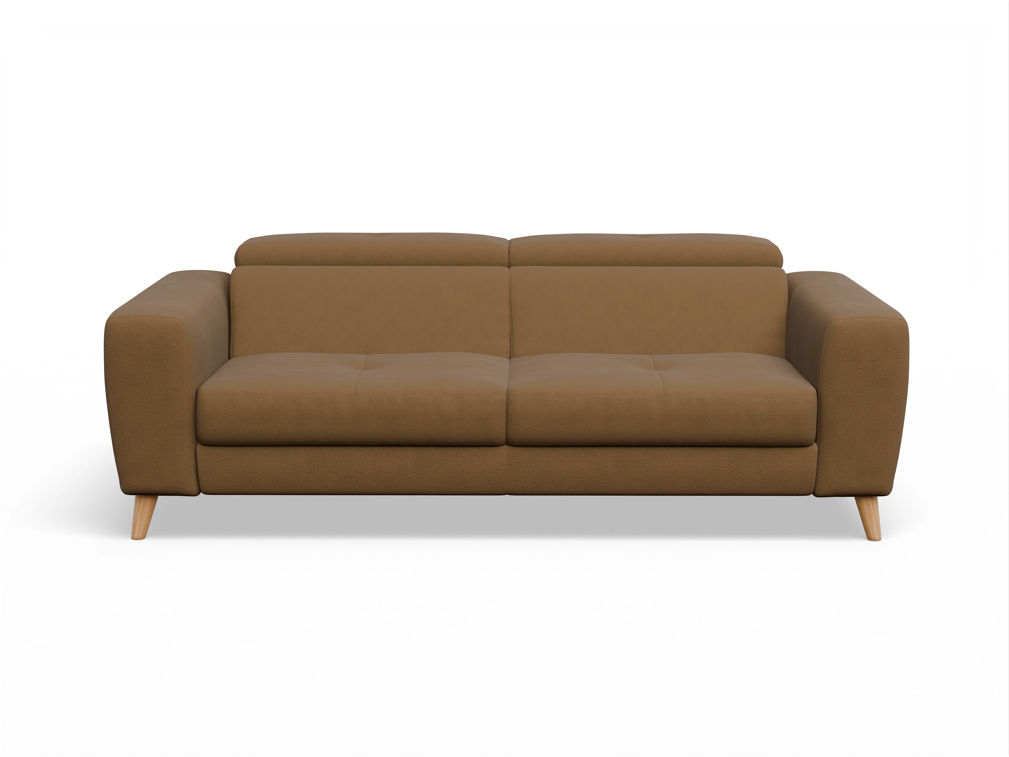 Ansicht des Produktes Capua 3-Sitzer Sofa in Stoff Gelb