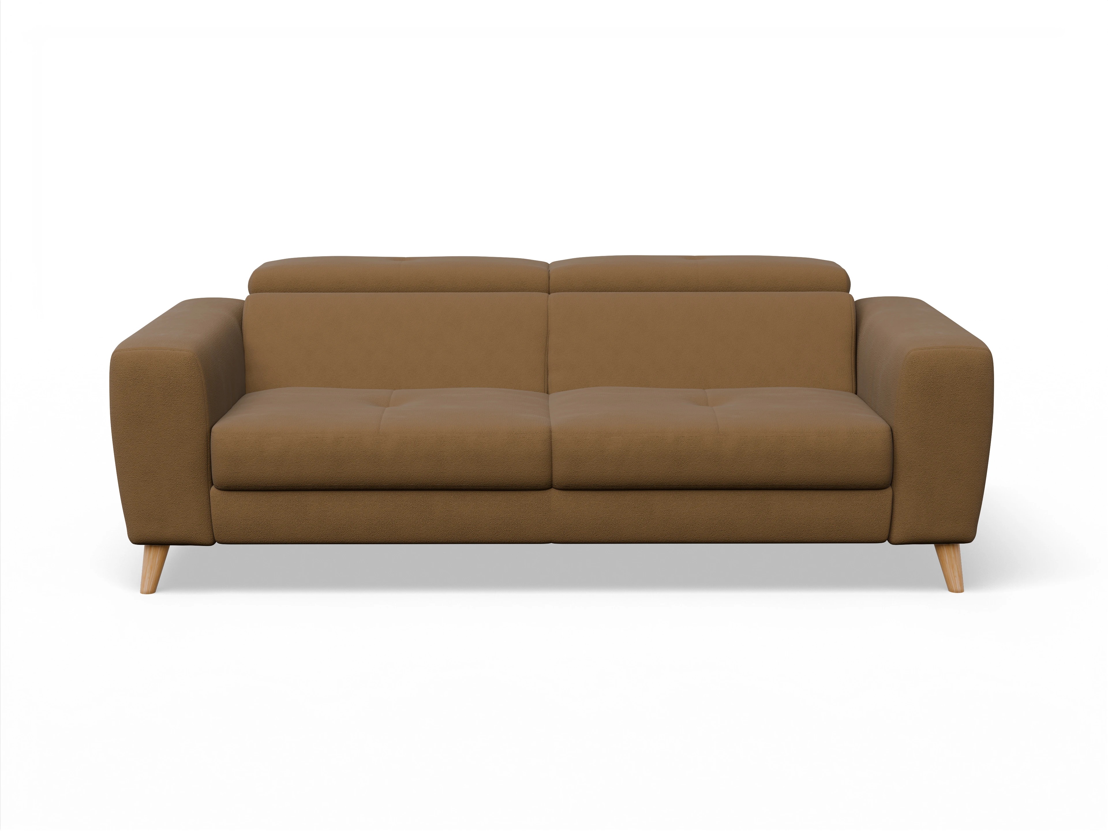 Ansicht des Produktes Capua 3-Sitzer Sofa in Stoff Gelb