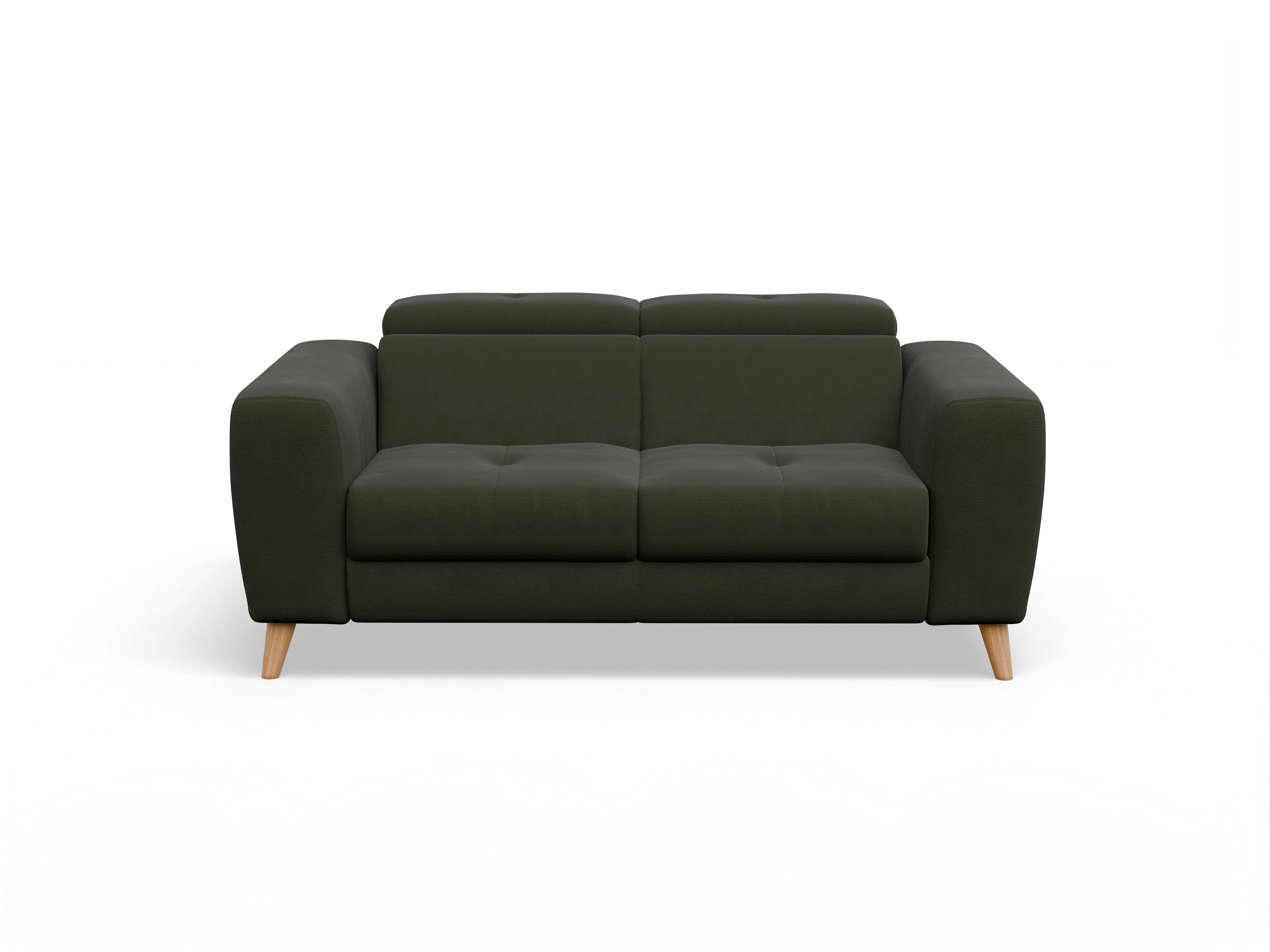 Ansicht des Produktes Capua 2-Sitzer Sofa in Stoff Grün