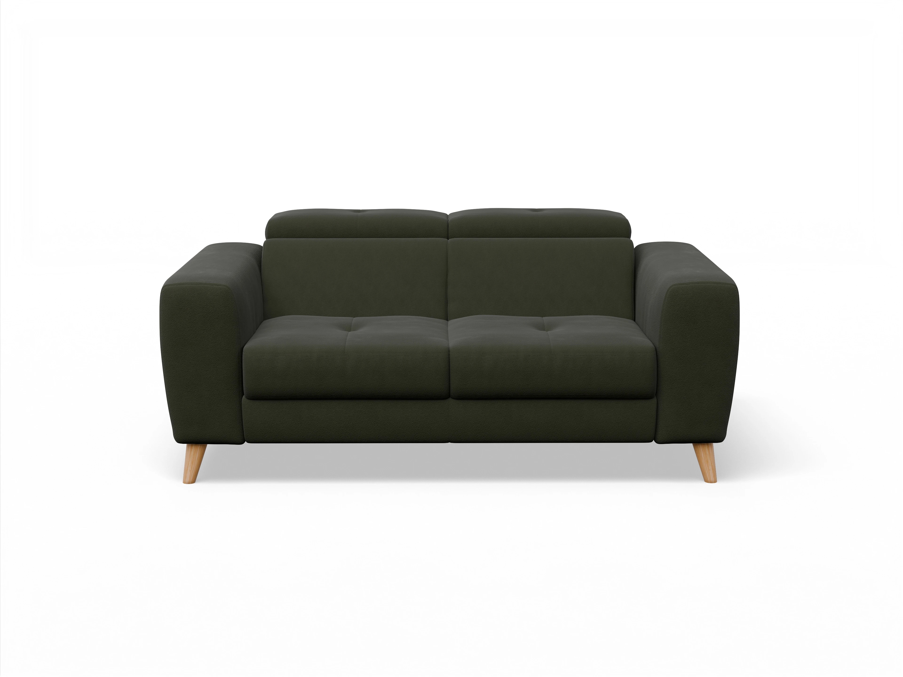 Ansicht des Produktes Capua 2-Sitzer Sofa in Stoff Grün