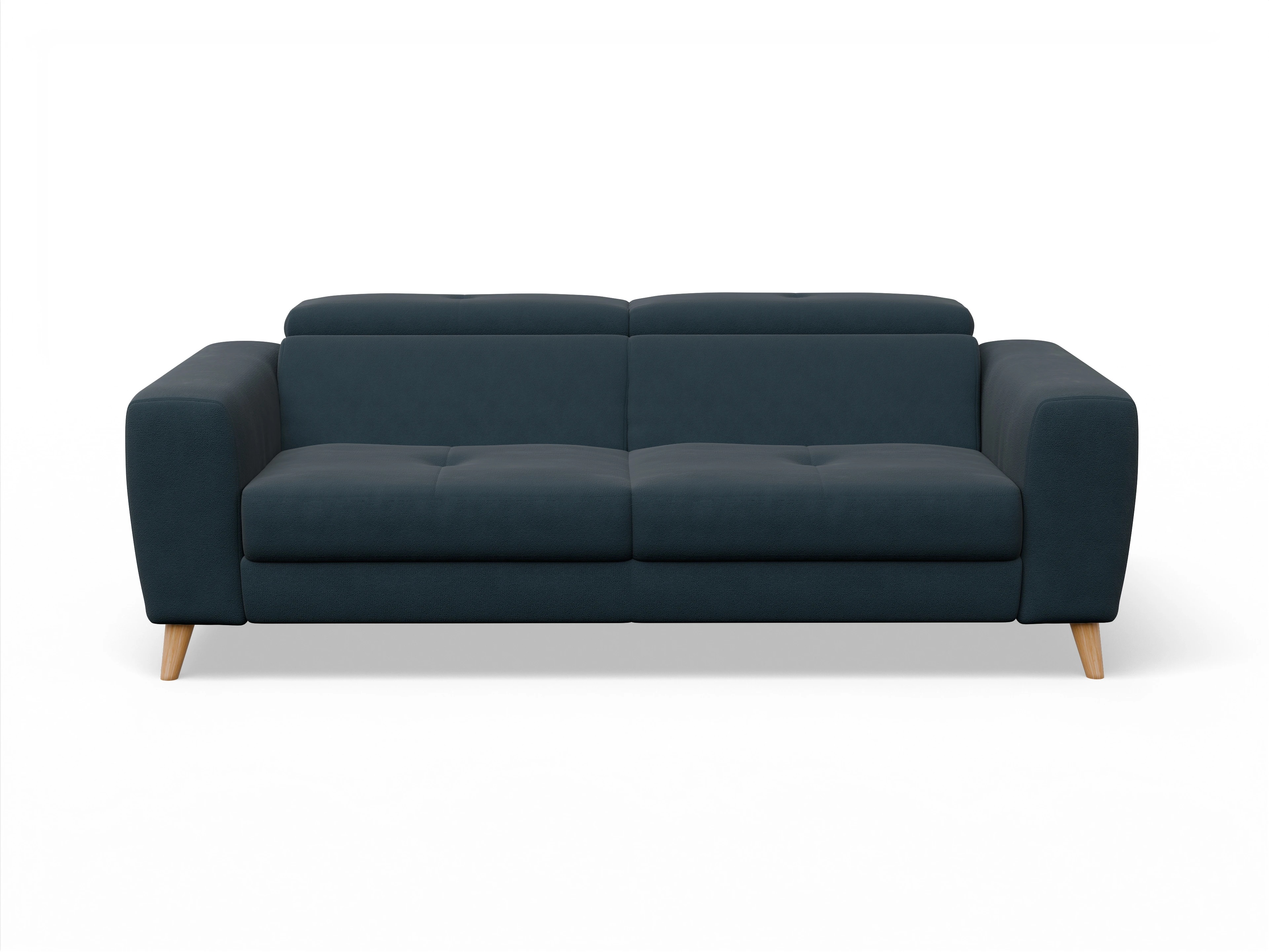 Ansicht des Produktes Capua 3-Sitzer Sofa in Stoff Blau