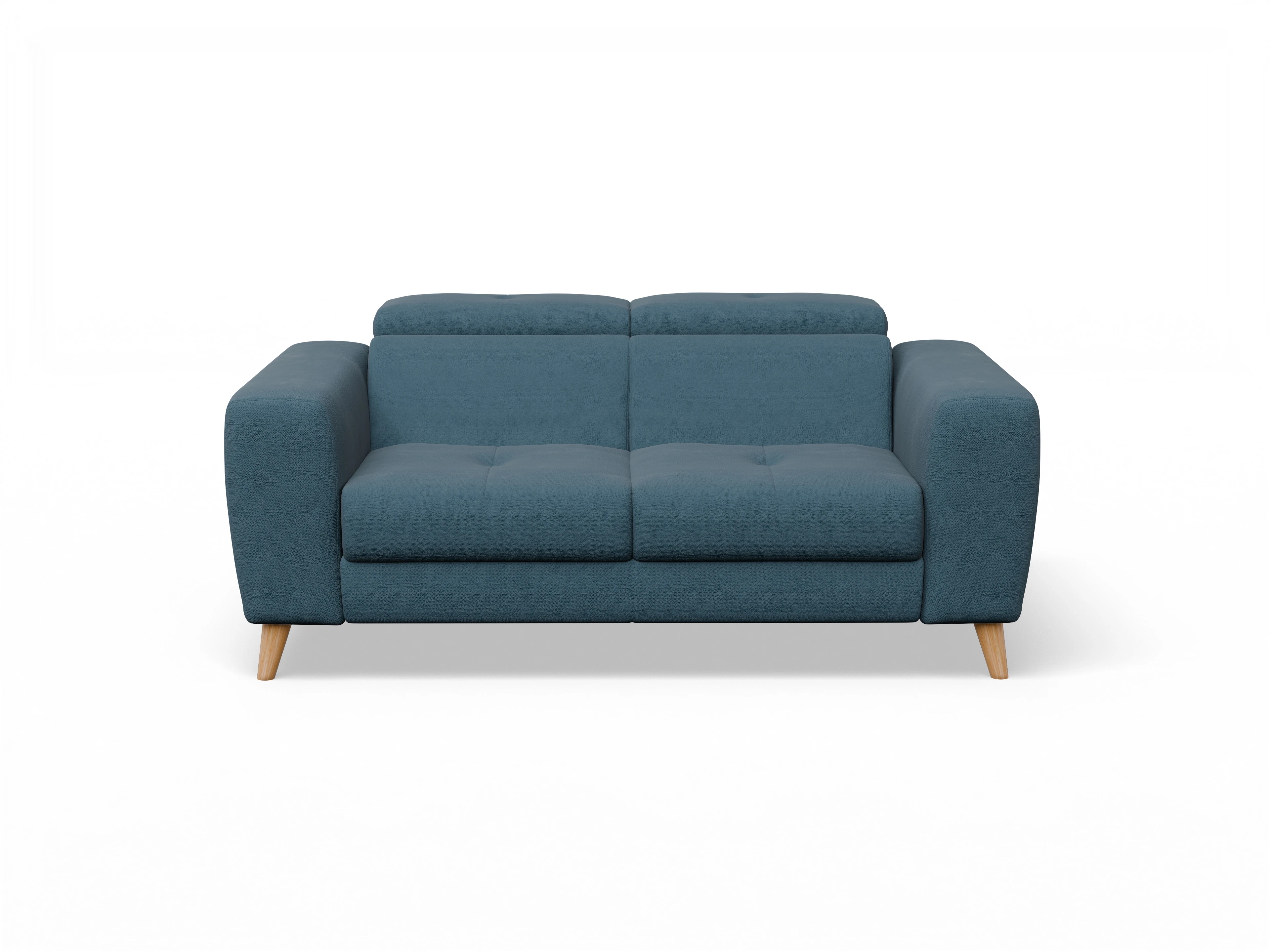 Ansicht des Produktes Capua 2-Sitzer Sofa in Stoff Blau