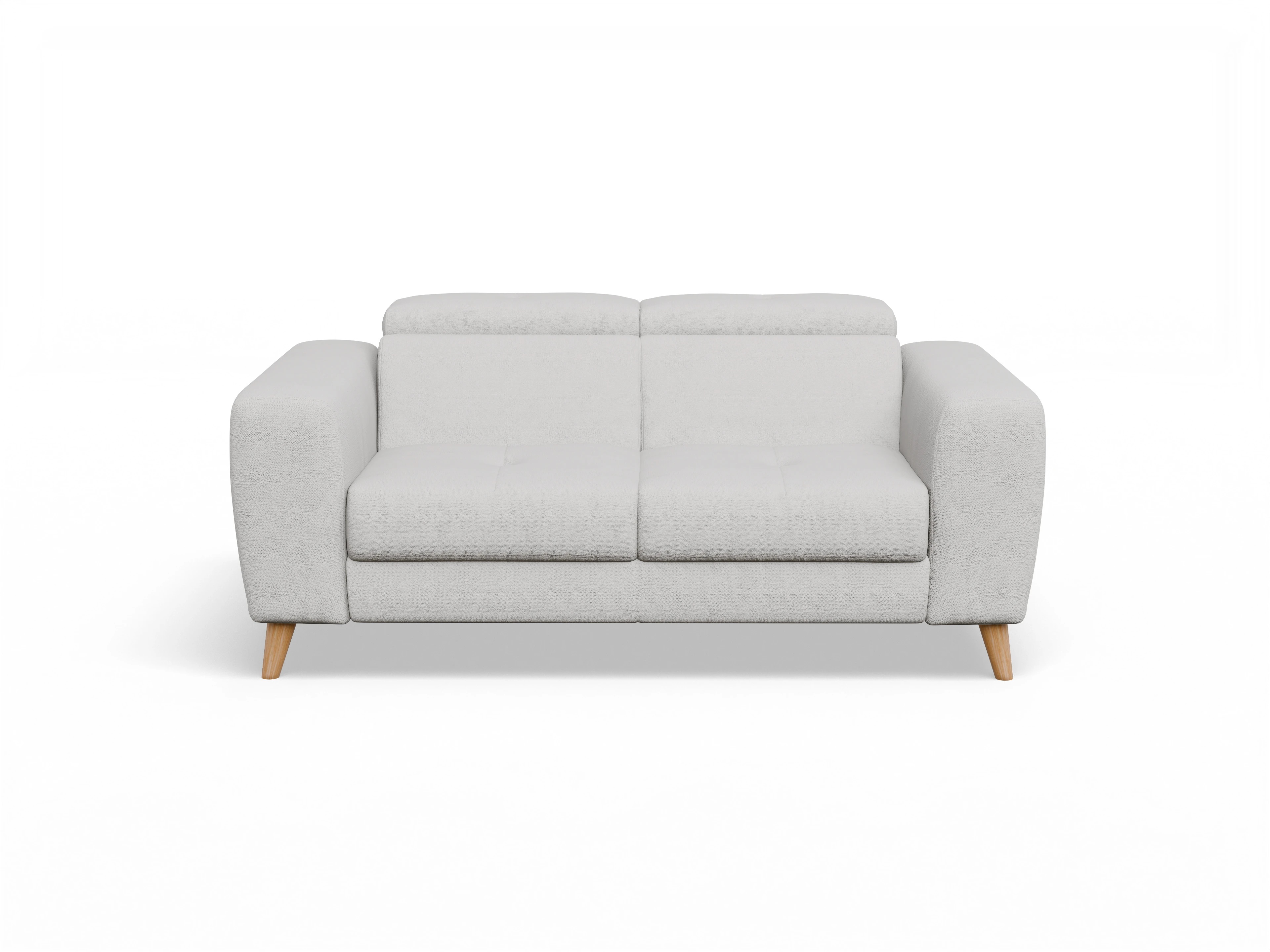 Ansicht des Produktes Capua 2-Sitzer Sofa in Stoff Grau