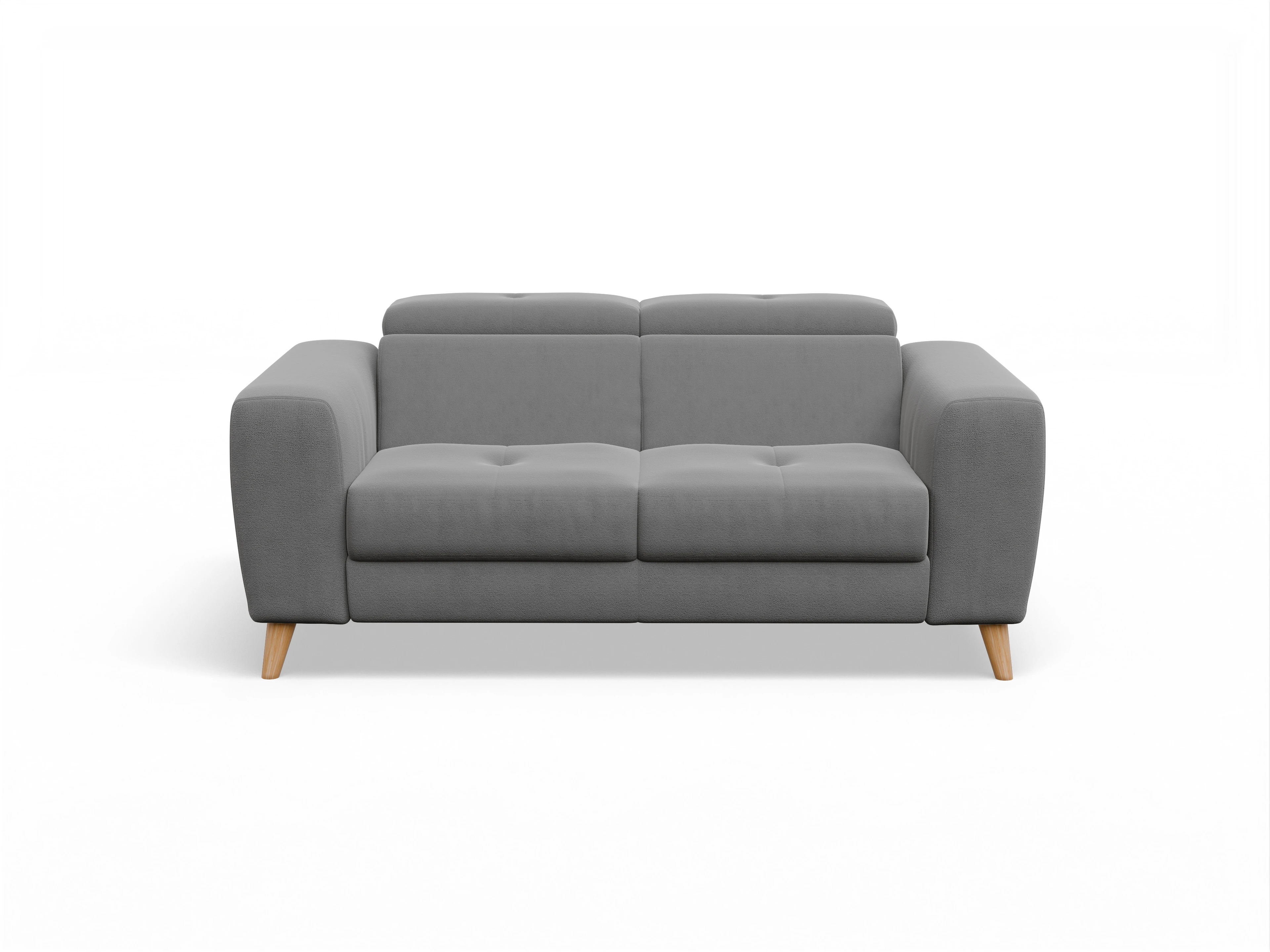 Ansicht des Produktes Capua 2-Sitzer Sofa in Stoff Grau