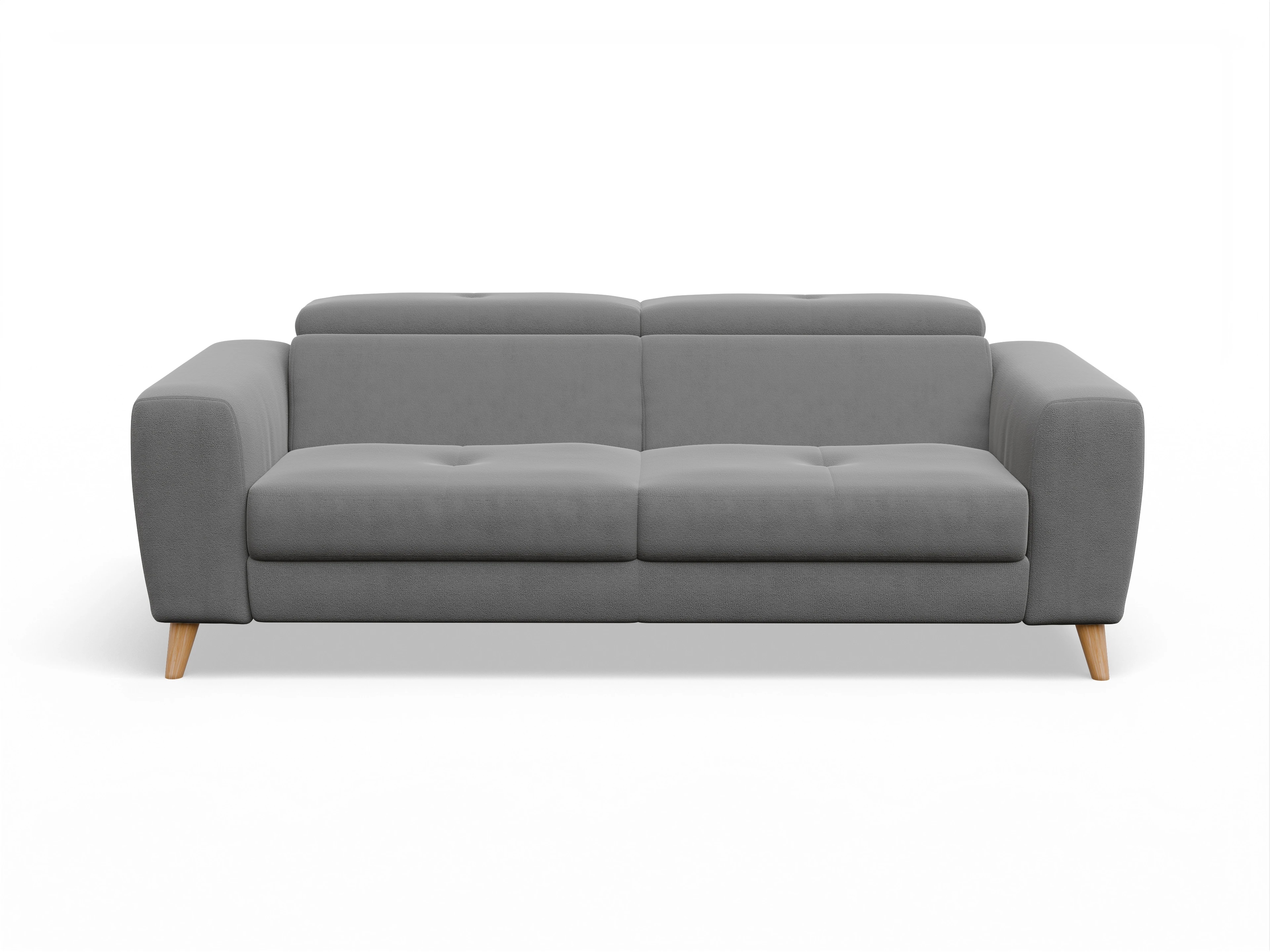 Ansicht des Produktes Capua 3-Sitzer Sofa in Stoff Grau