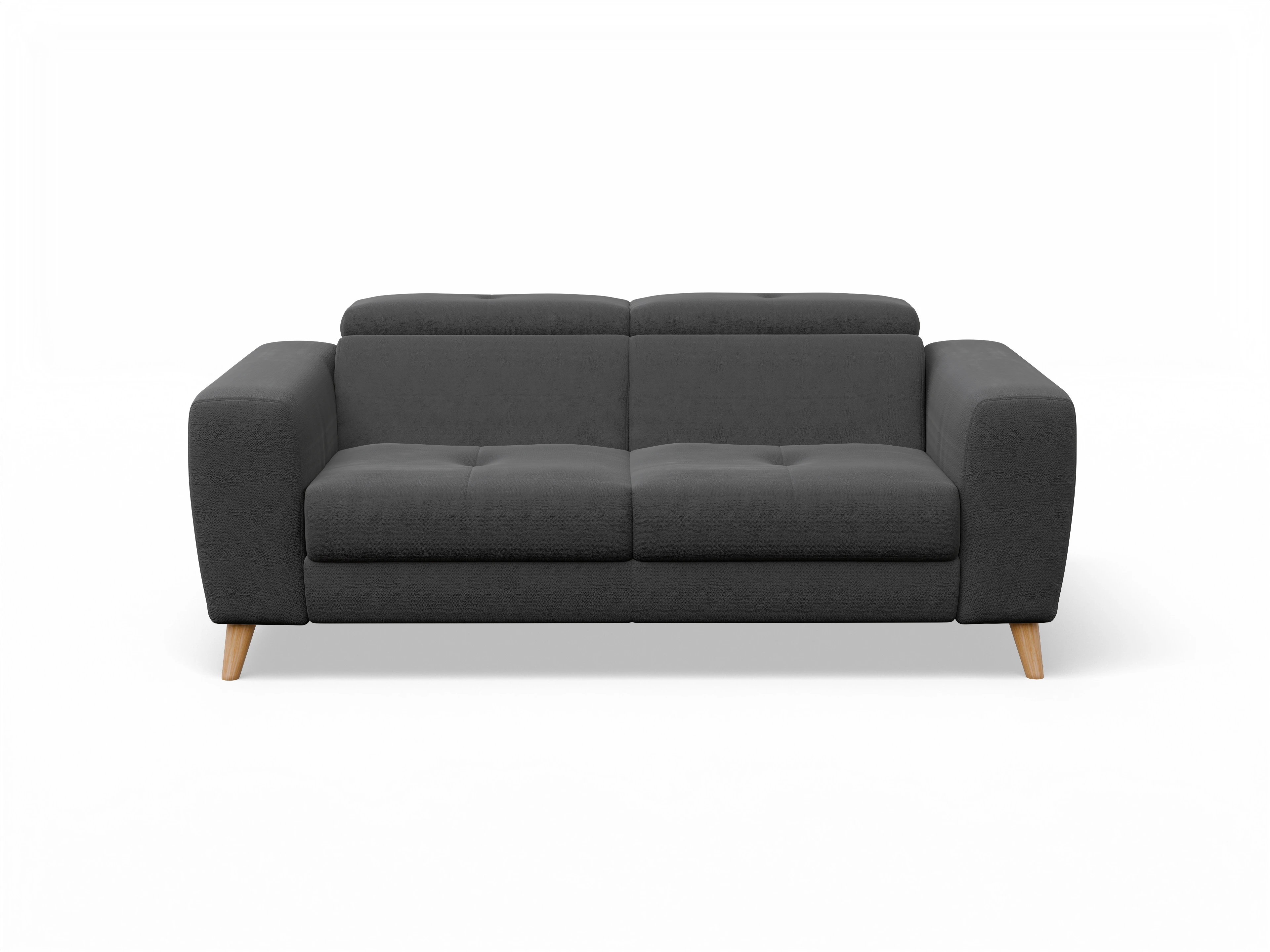 Ansicht des Produktes Capua 2,5-Sitzer Sofa in Stoff Grau