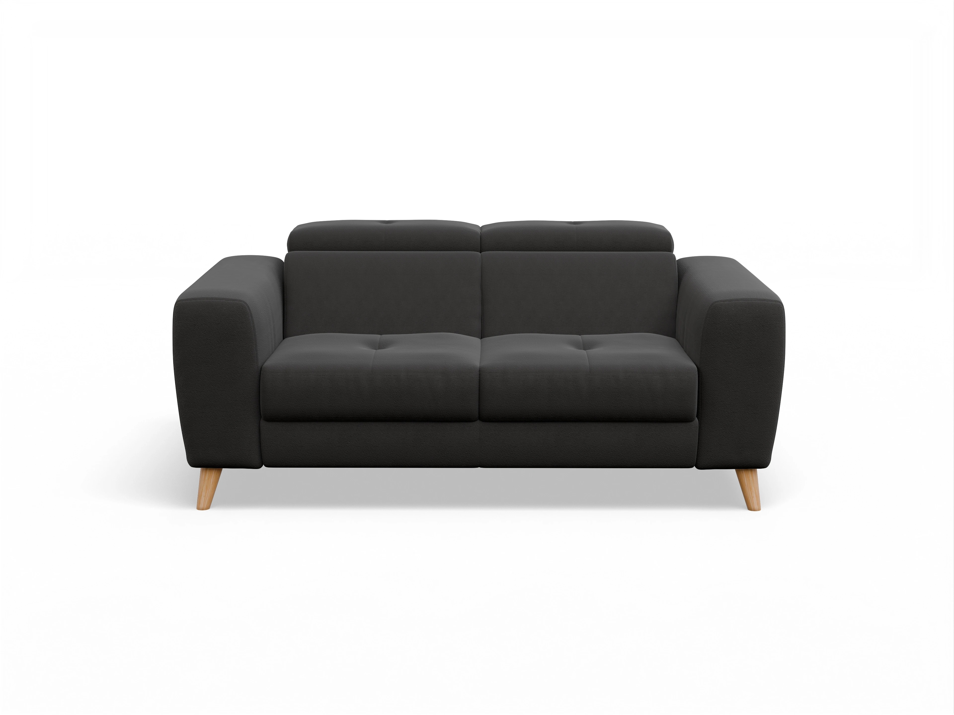 Ansicht des Produktes Capua 2-Sitzer Sofa in Stoff Grau