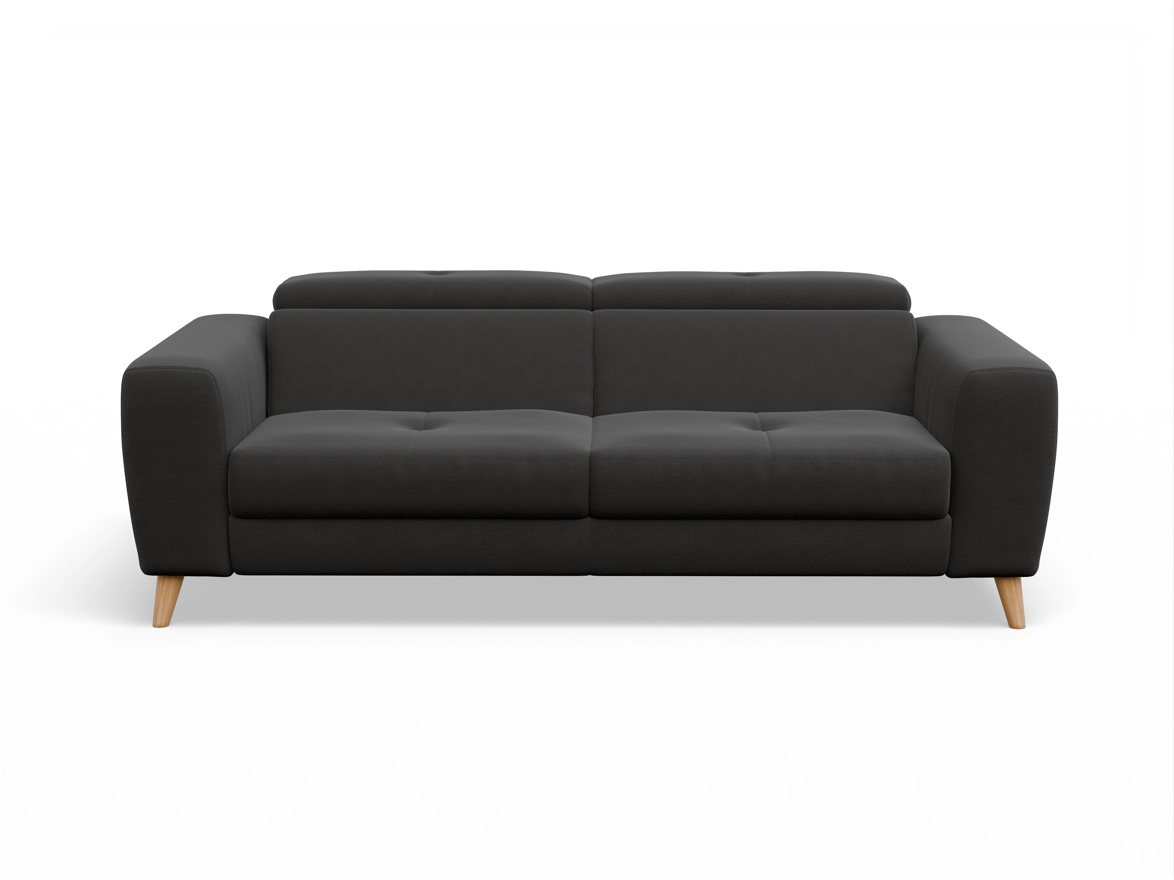 Ansicht des Produktes Capua 3-Sitzer Sofa in Stoff Grau