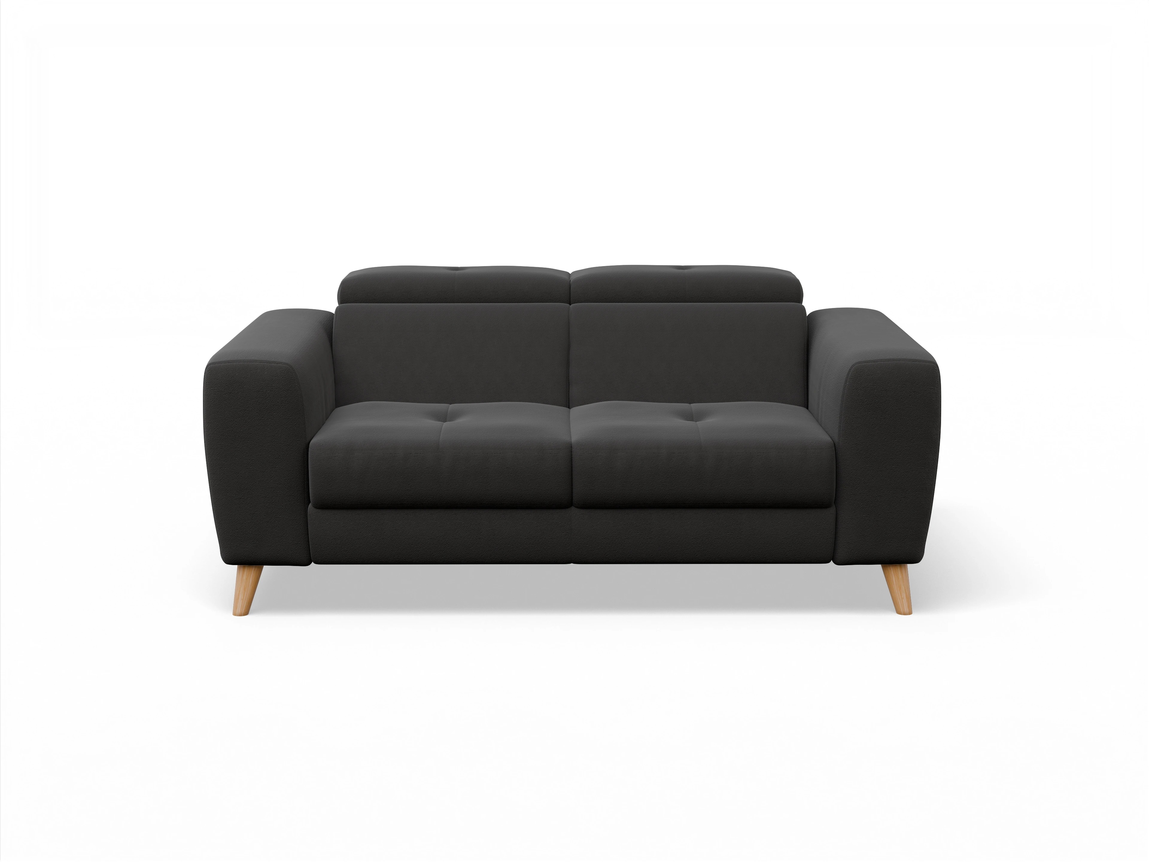Ansicht des Produktes Capua 2-Sitzer Sofa in Stoff Grau