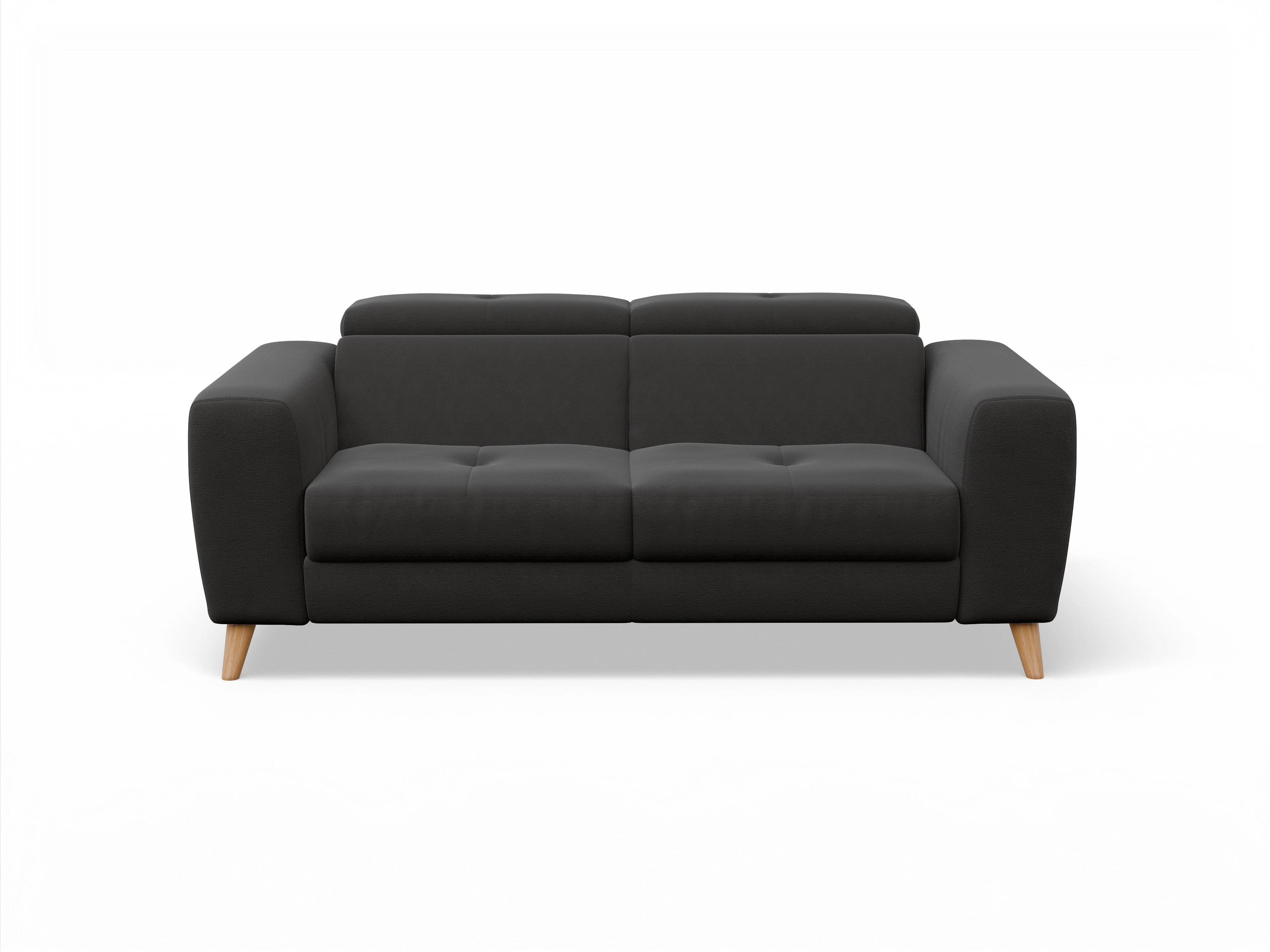 Ansicht des Produktes Capua 2,5-Sitzer Sofa in Stoff Grau