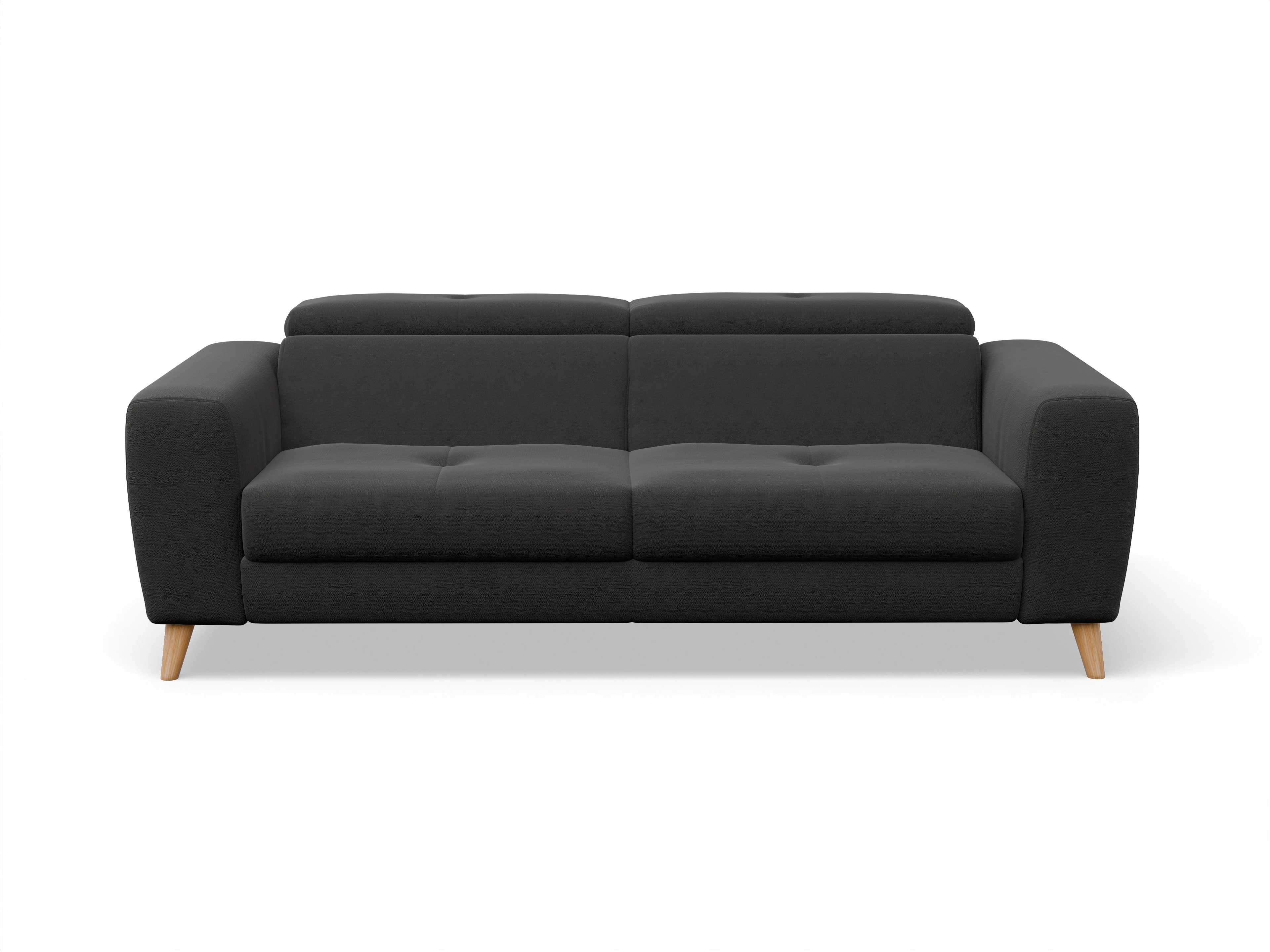 Ansicht des Produktes Capua 3-Sitzer Sofa in Stoff Grau