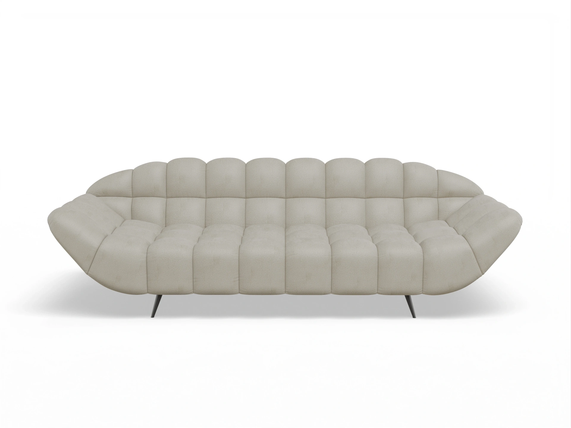 Ansicht des Produktes Girona-O 3-Sitzer Sofa in Stoff Beige
