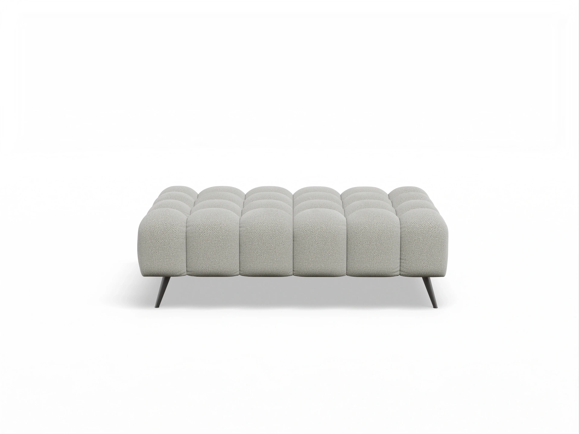 Ansicht des Produktes Girona-O Hocker in Stoff Beige