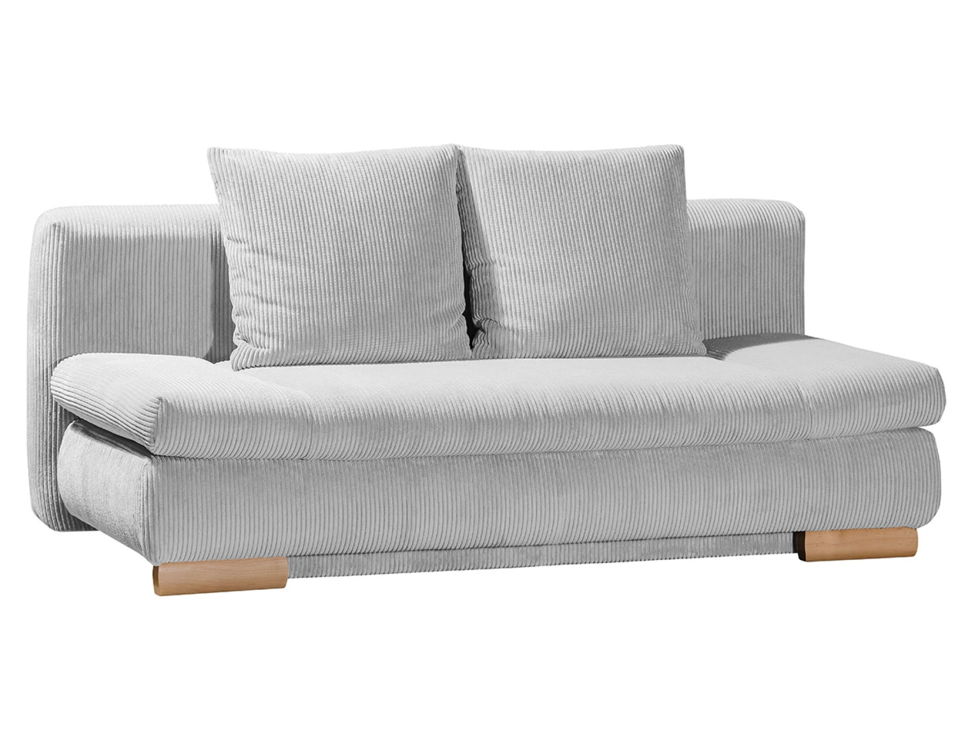 Ansicht des Produktes Anton Schlafsofa Querschläfer in Stoff Grau