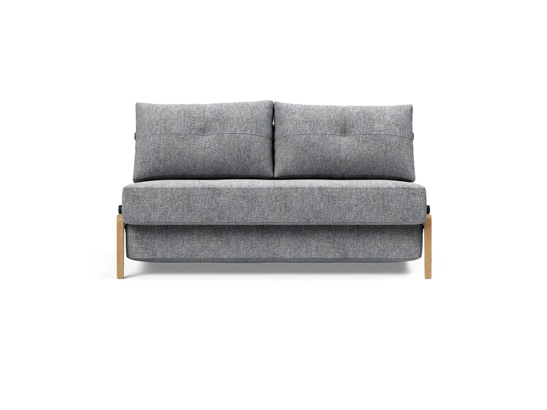 Ansicht des Produktes Cubed Schlafsofa Längsschläfer in Stoff Grau