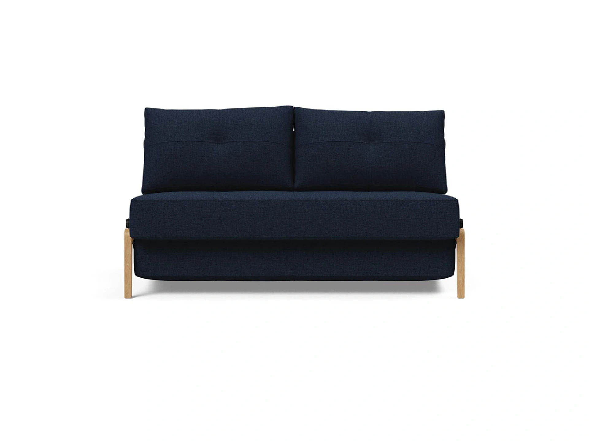 Ansicht des Produktes Cubed Schlafsofa Längsschläfer in Stoff Blau