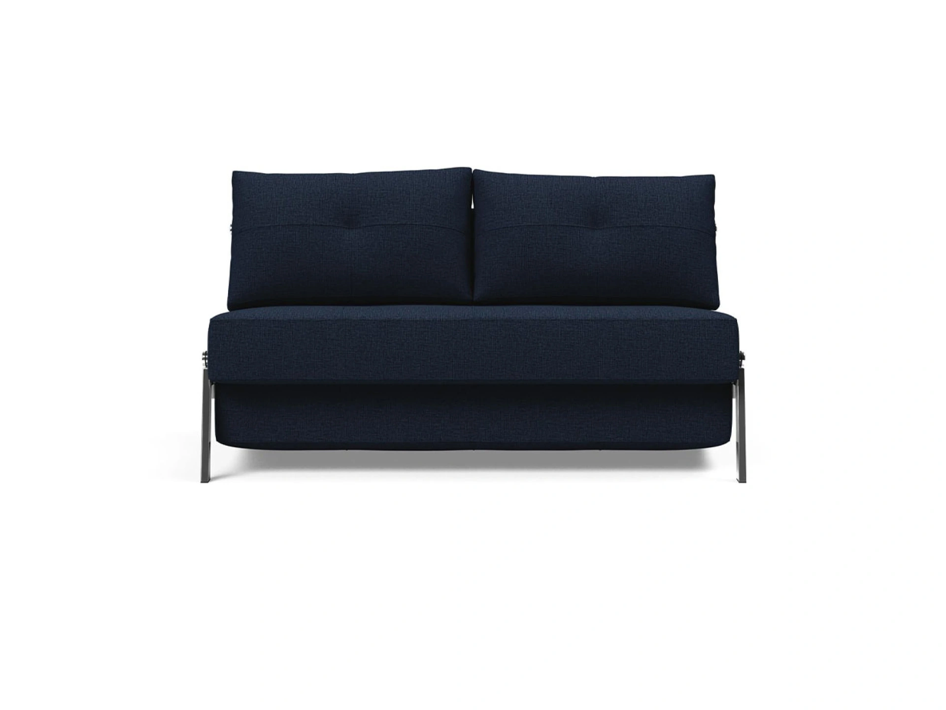 Ansicht des Produktes Cubed Schlafsofa Längsschläfer in Stoff Blau