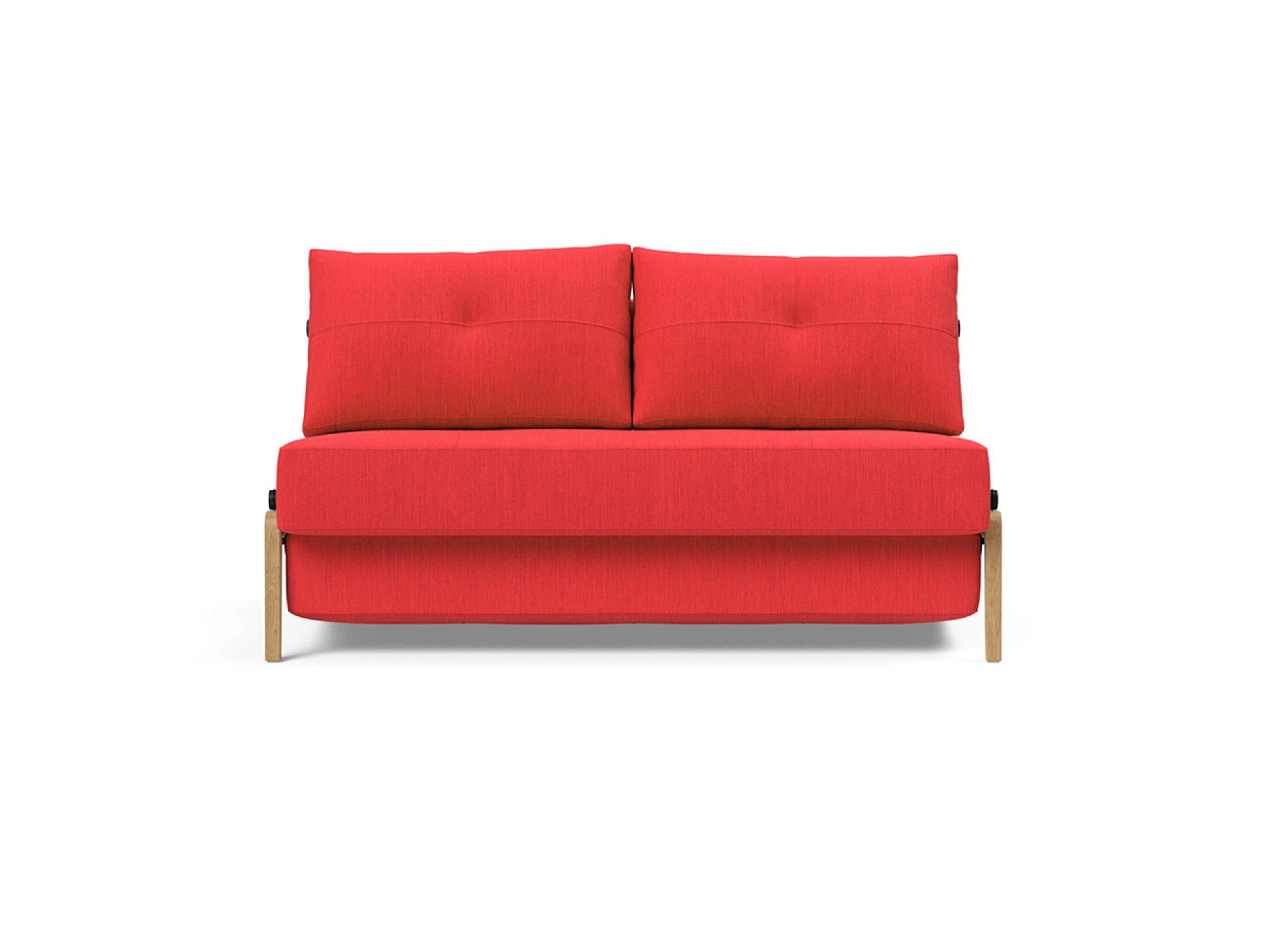 Ansicht des Produktes Cubed Schlafsofa Längsschläfer in Stoff Rot