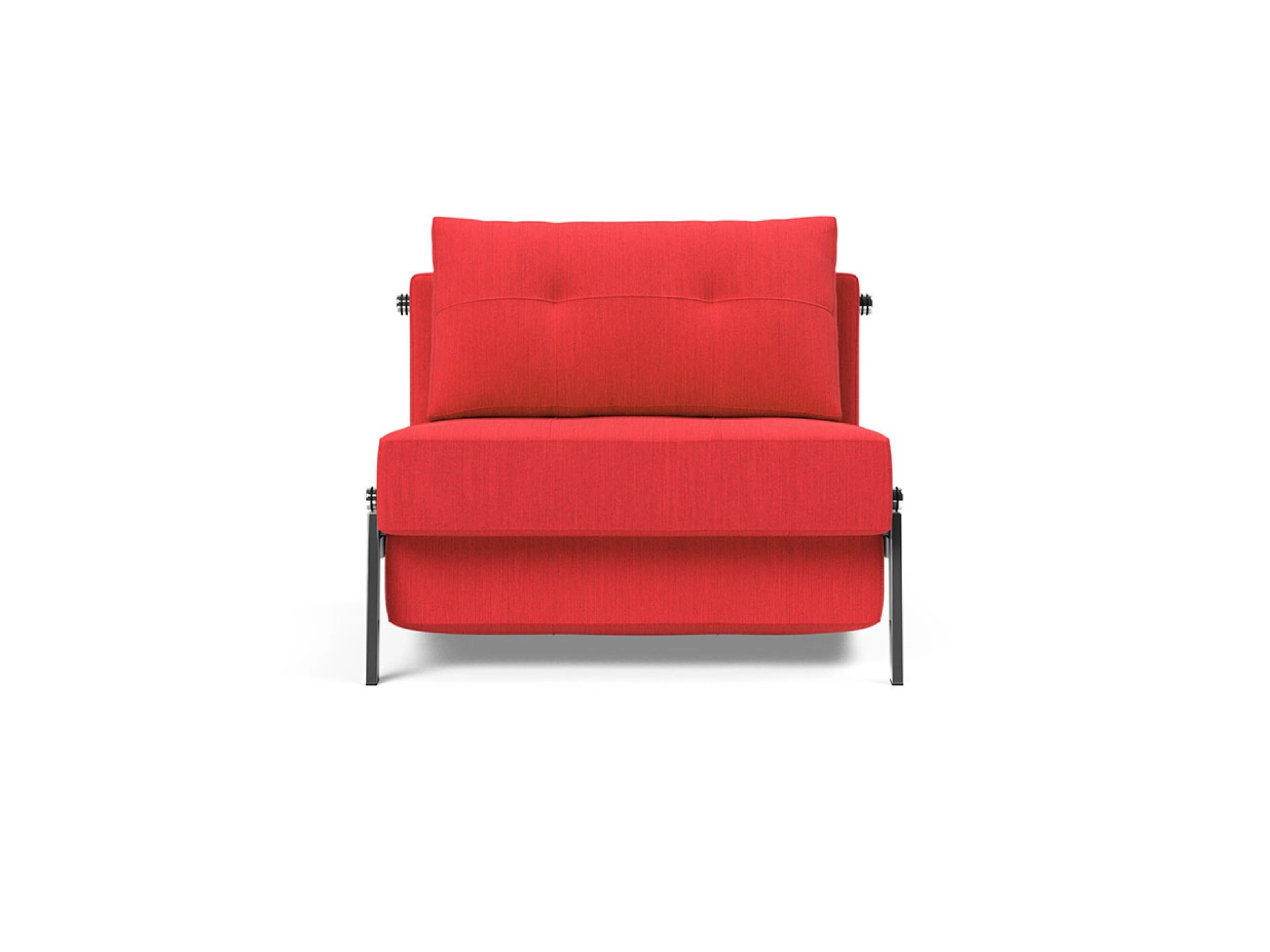 Ansicht des Produktes Cubed Schlafsessel in Stoff Rot