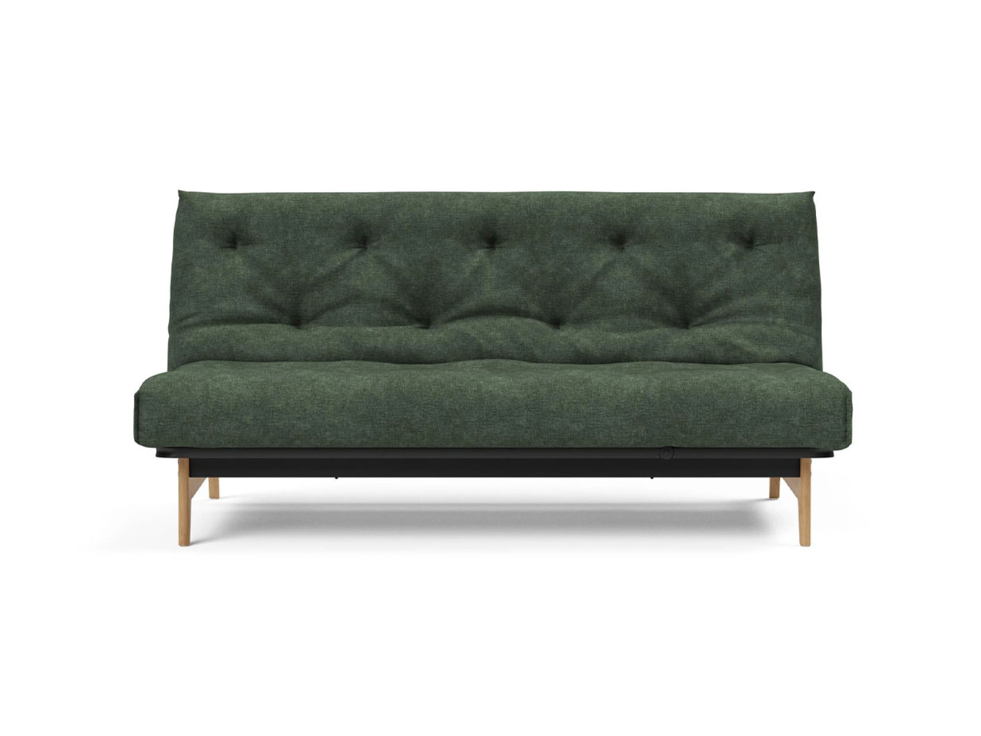 Ansicht des Produktes Aslak Schlafsofa Querschläfer in Stoff Grün