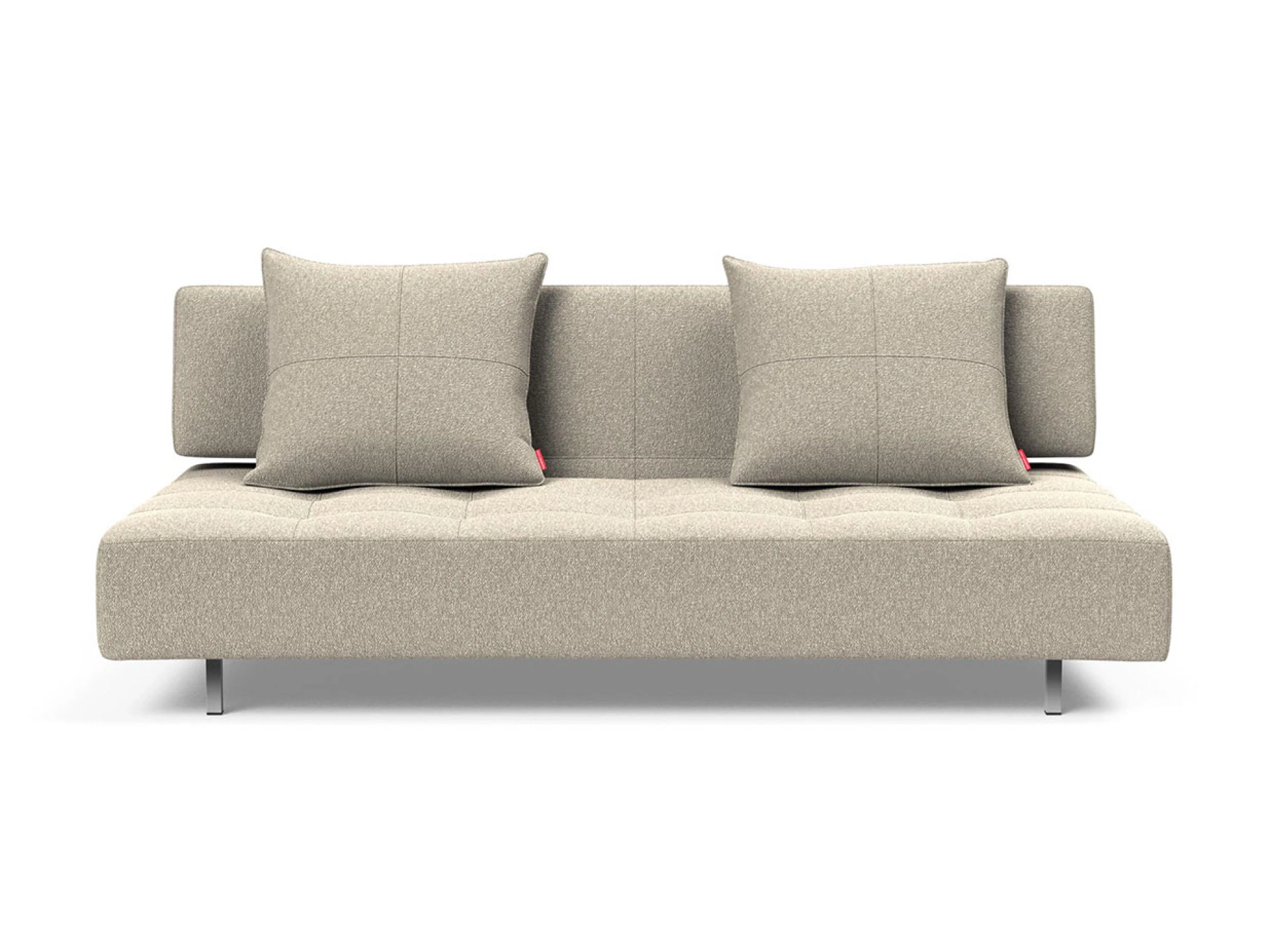 Ansicht des Produktes Long Horn Schlafsofa Querschläfer in Stoff Beige