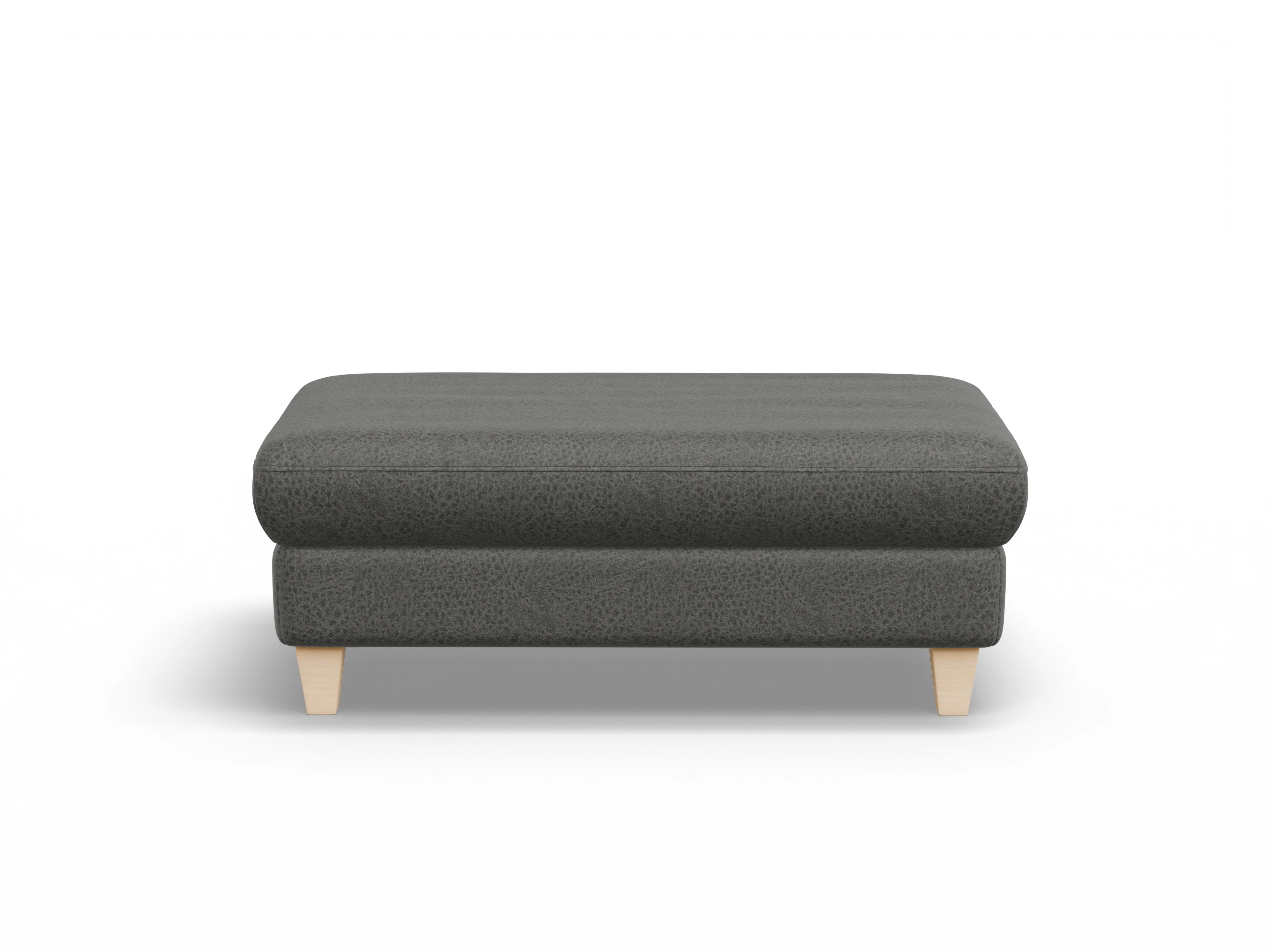 Ansicht des Produktes München Hocker in Stoff Grau