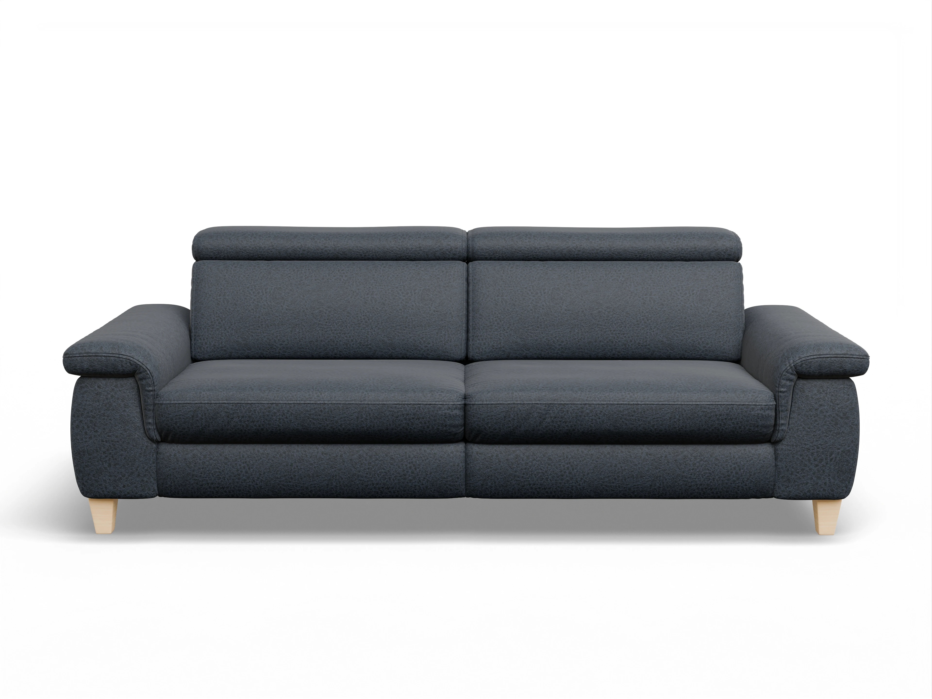 Ansicht des Produktes München 3-Sitzer Sofa in Stoff Blau