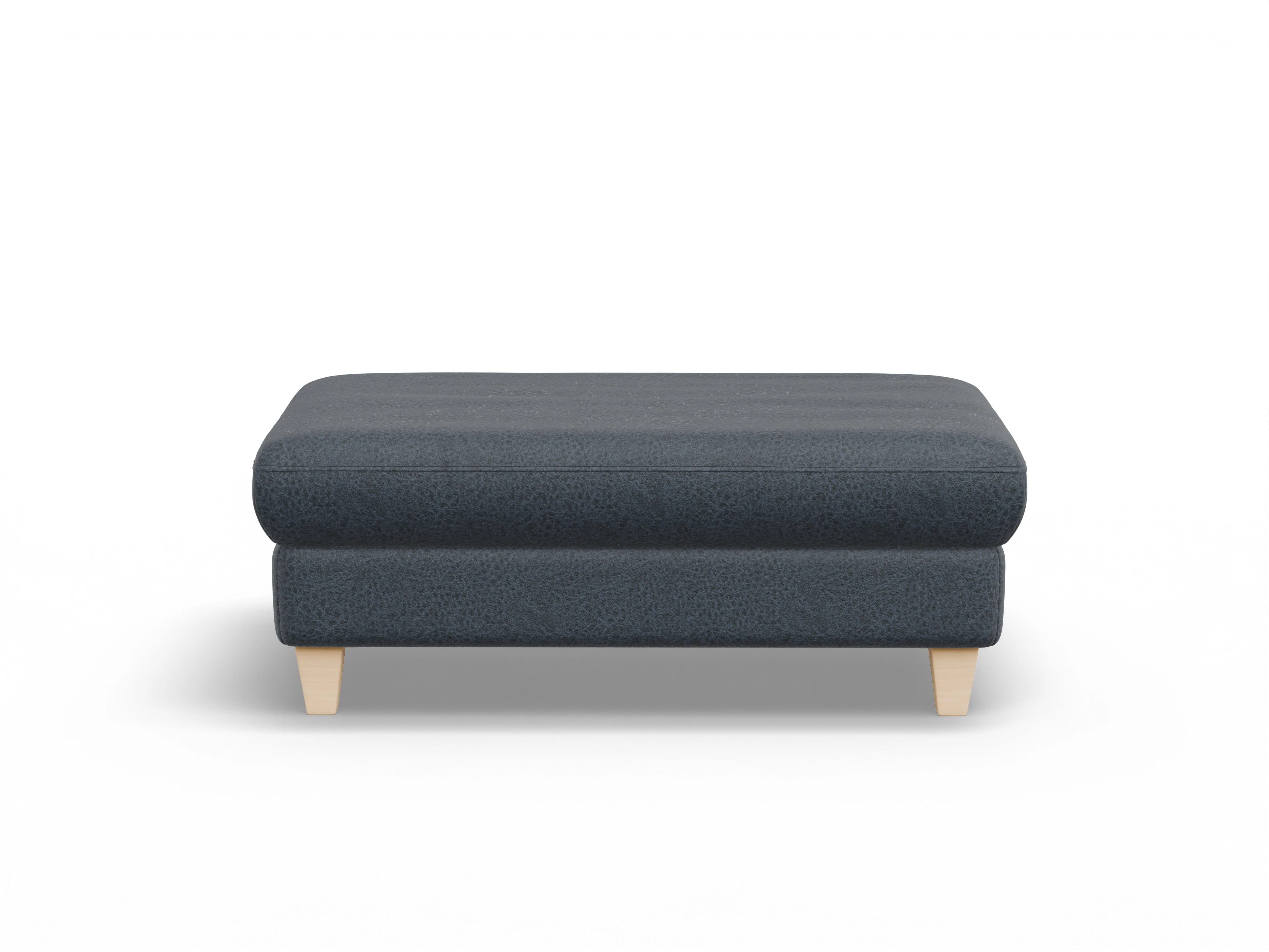 Ansicht des Produktes München Hocker in Stoff Blau