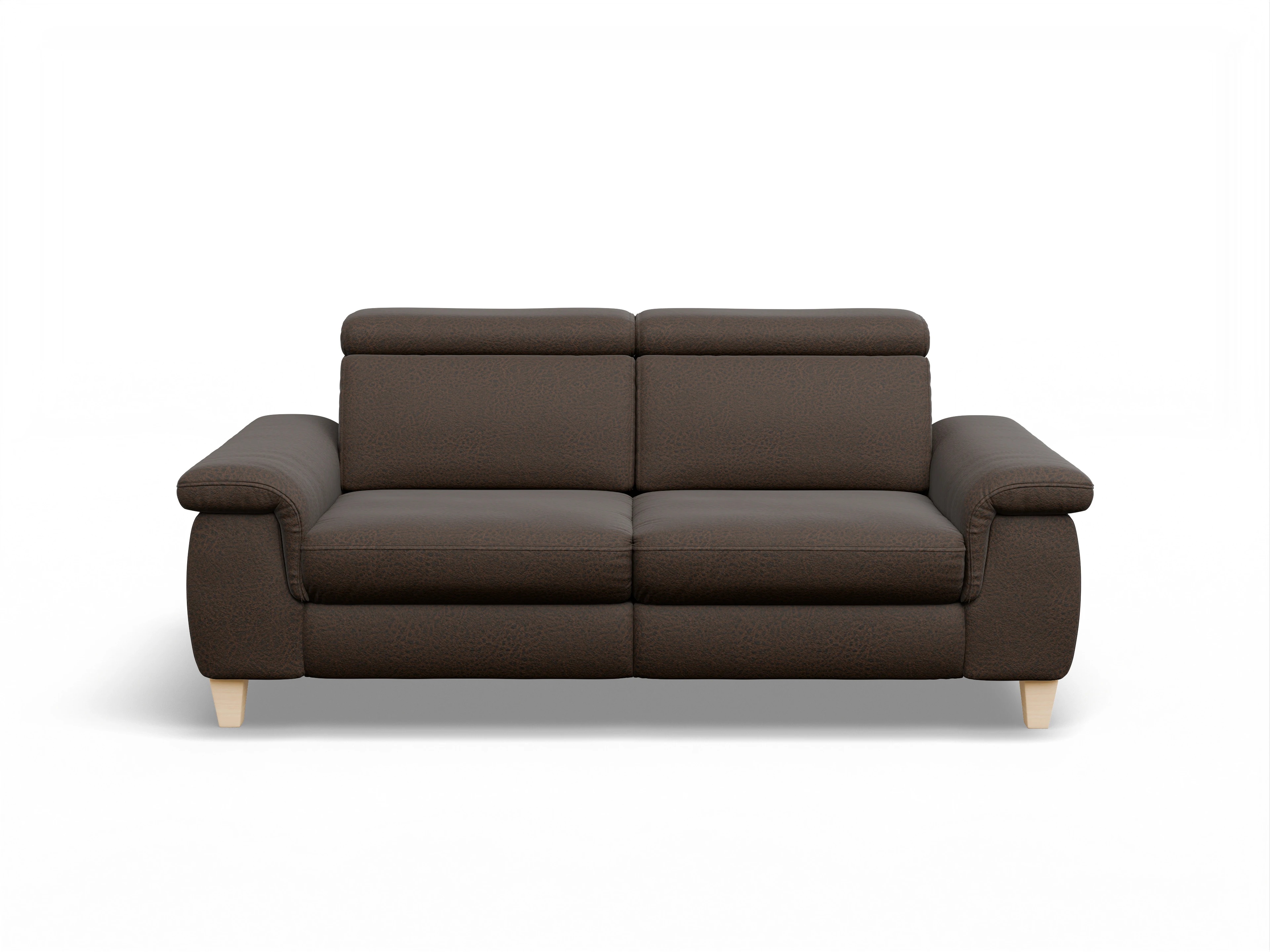 München 2,5-Sitzer Sofa Ansicht des Produktes München 2,5-Sitzer Sofa in Stoff Braun
