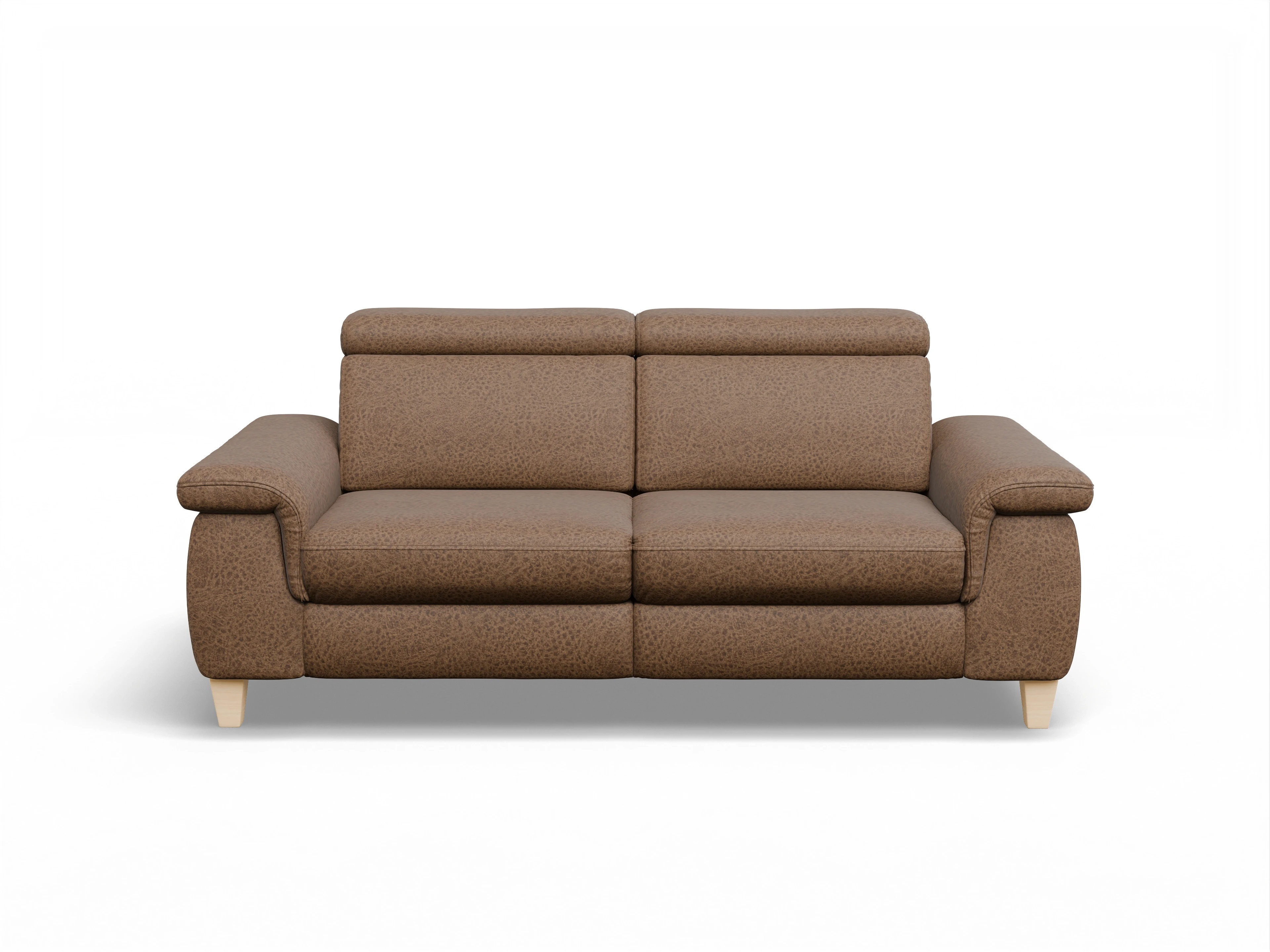 Ansicht des Produktes München 2,5-Sitzer Sofa in Stoff Braun