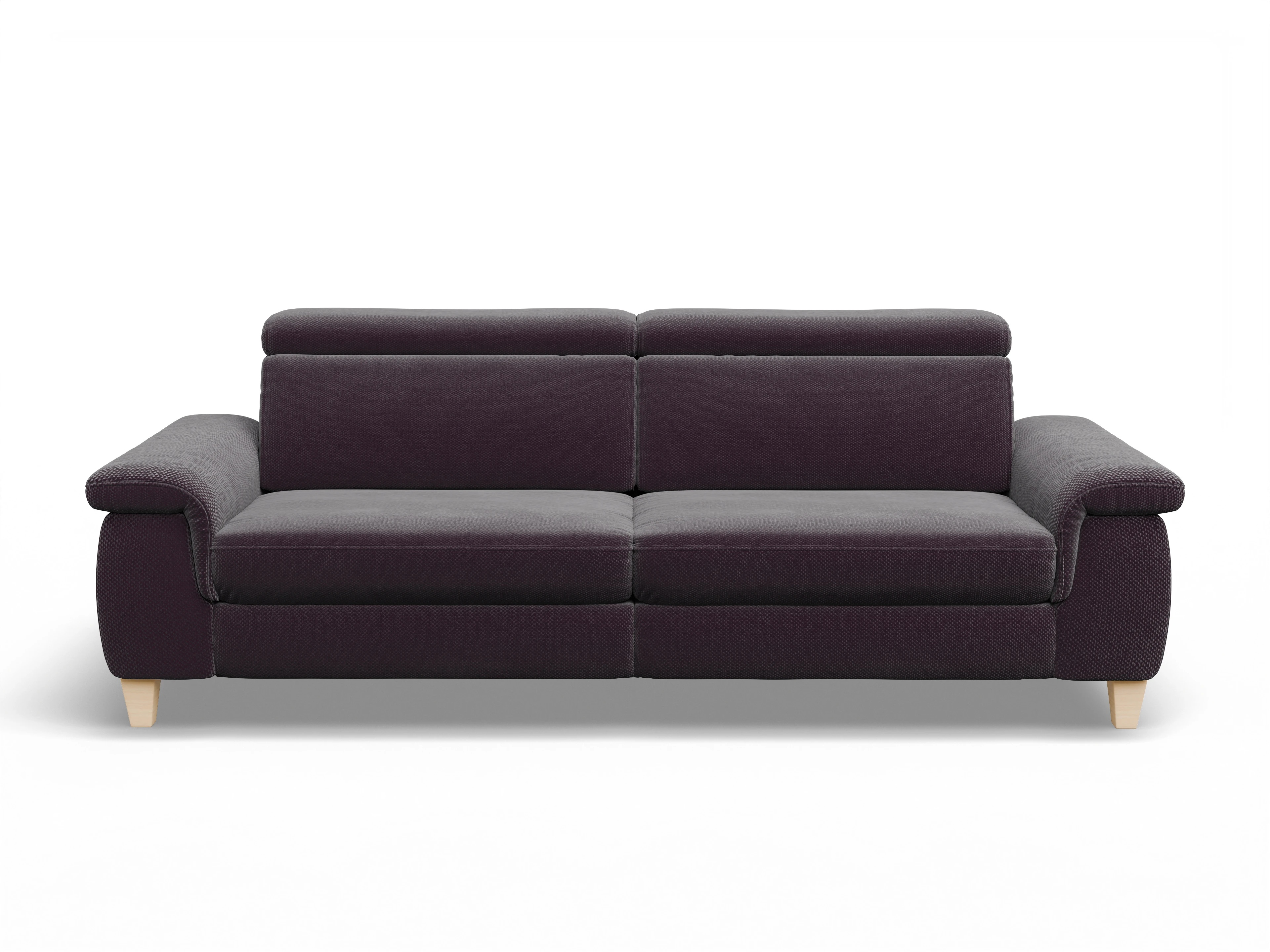 Ansicht des Produktes München 3-Sitzer Sofa in Stoff Rot